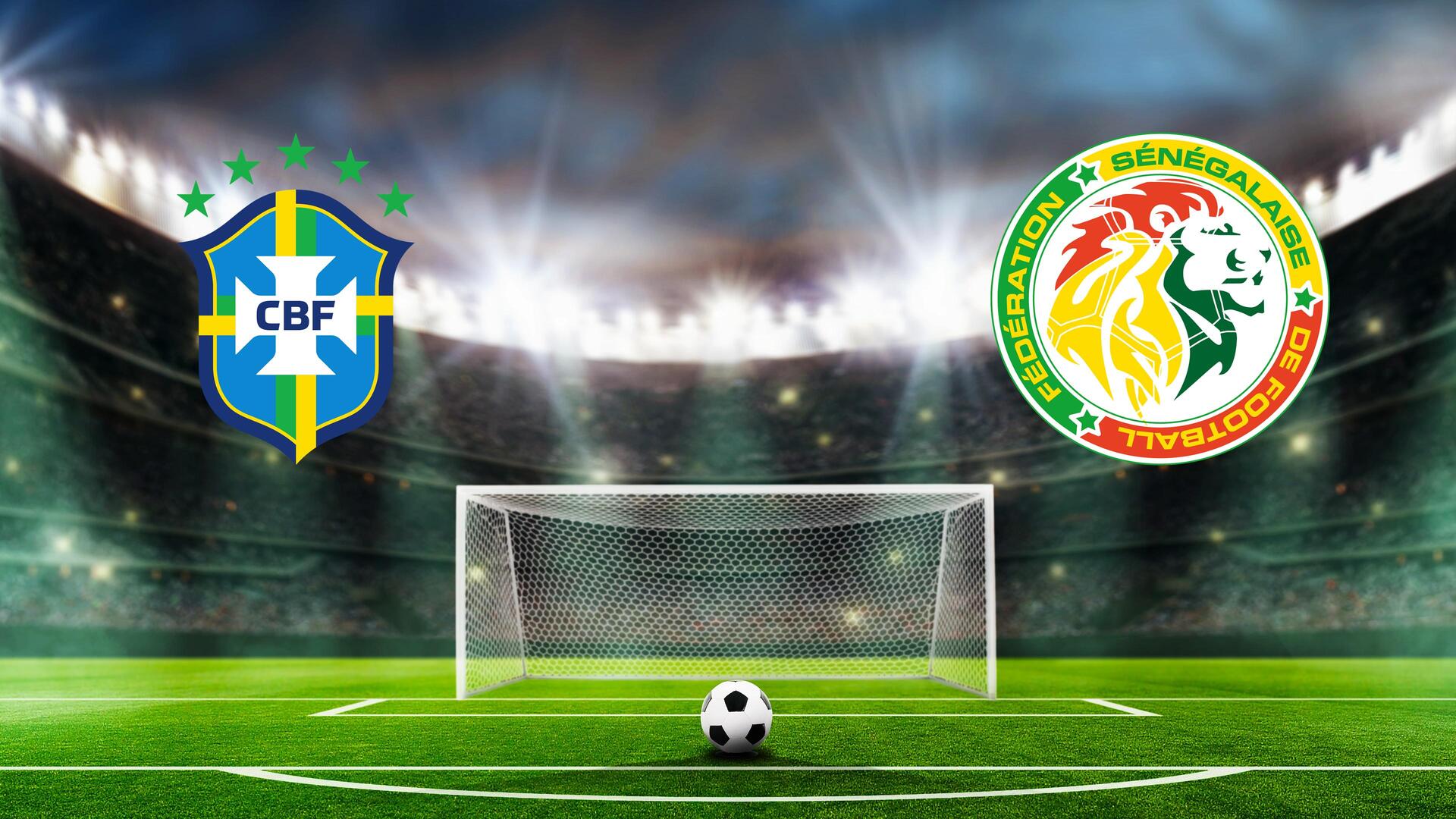 Brasil x Senegal - Amistoso Internacional de Futebol Masculino : Brasil x Senegal