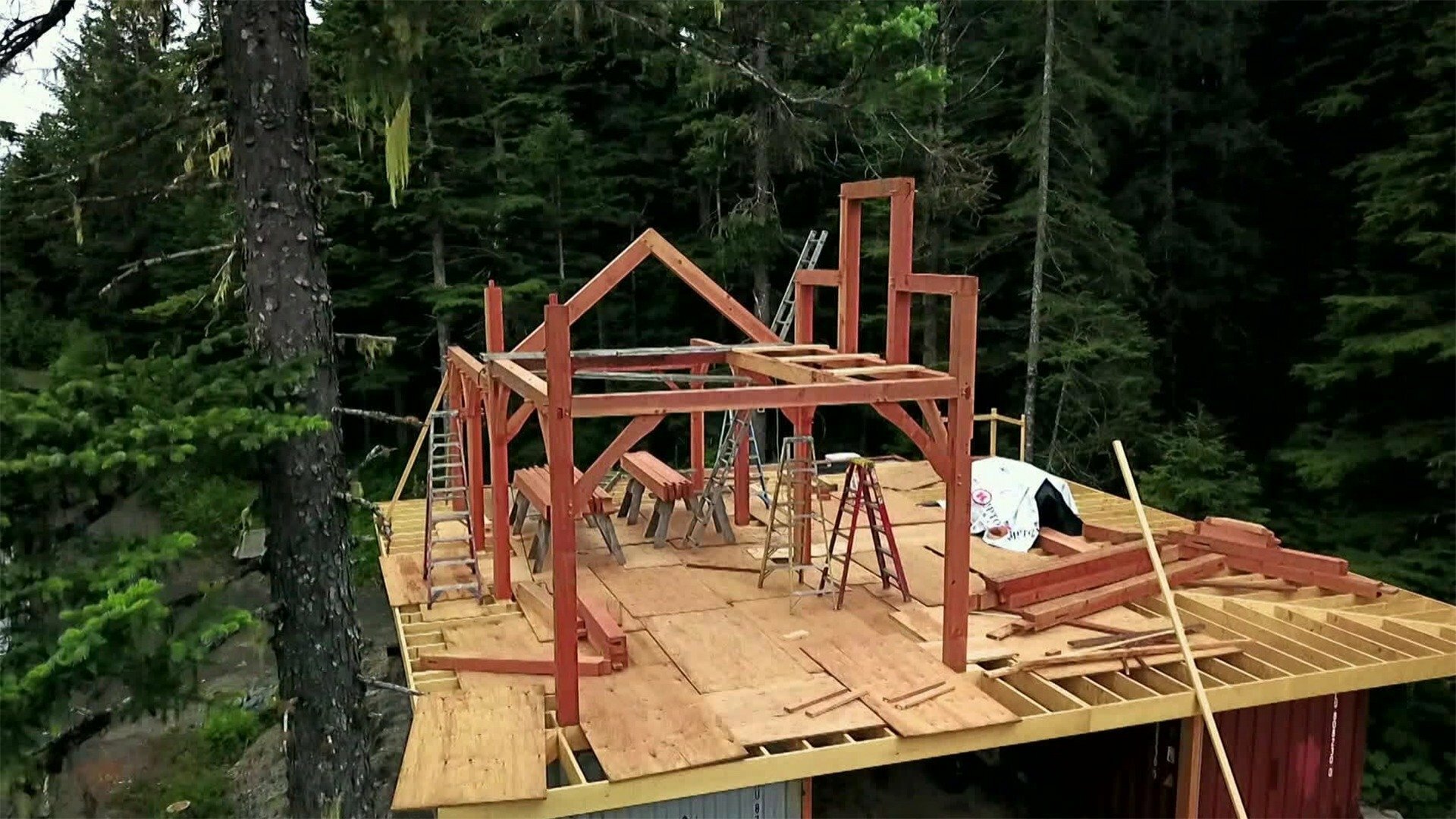 Construções no Alasca : Tudo Pode Dar Errado