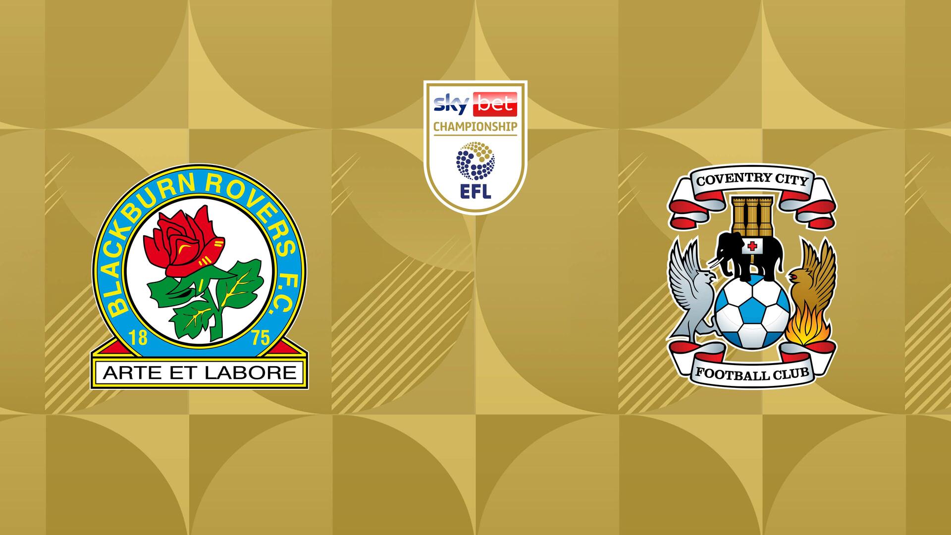 Blackburn Rovers x Coventry City - Campeonato Inglês - Segunda Divisão : Blackburn Rovers x Coventry City