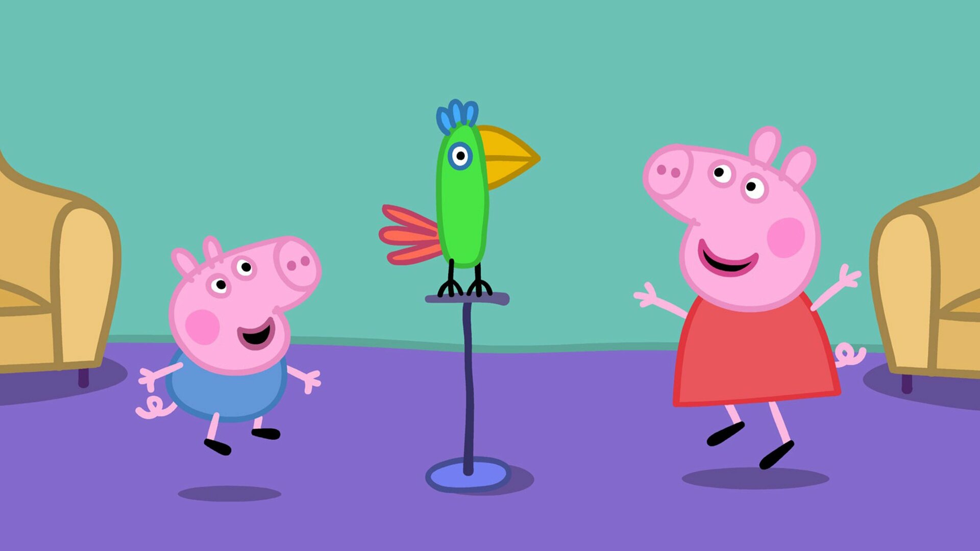 Peppa : T1 - Polly Papagaio; Jardinagem; Sapos,...
