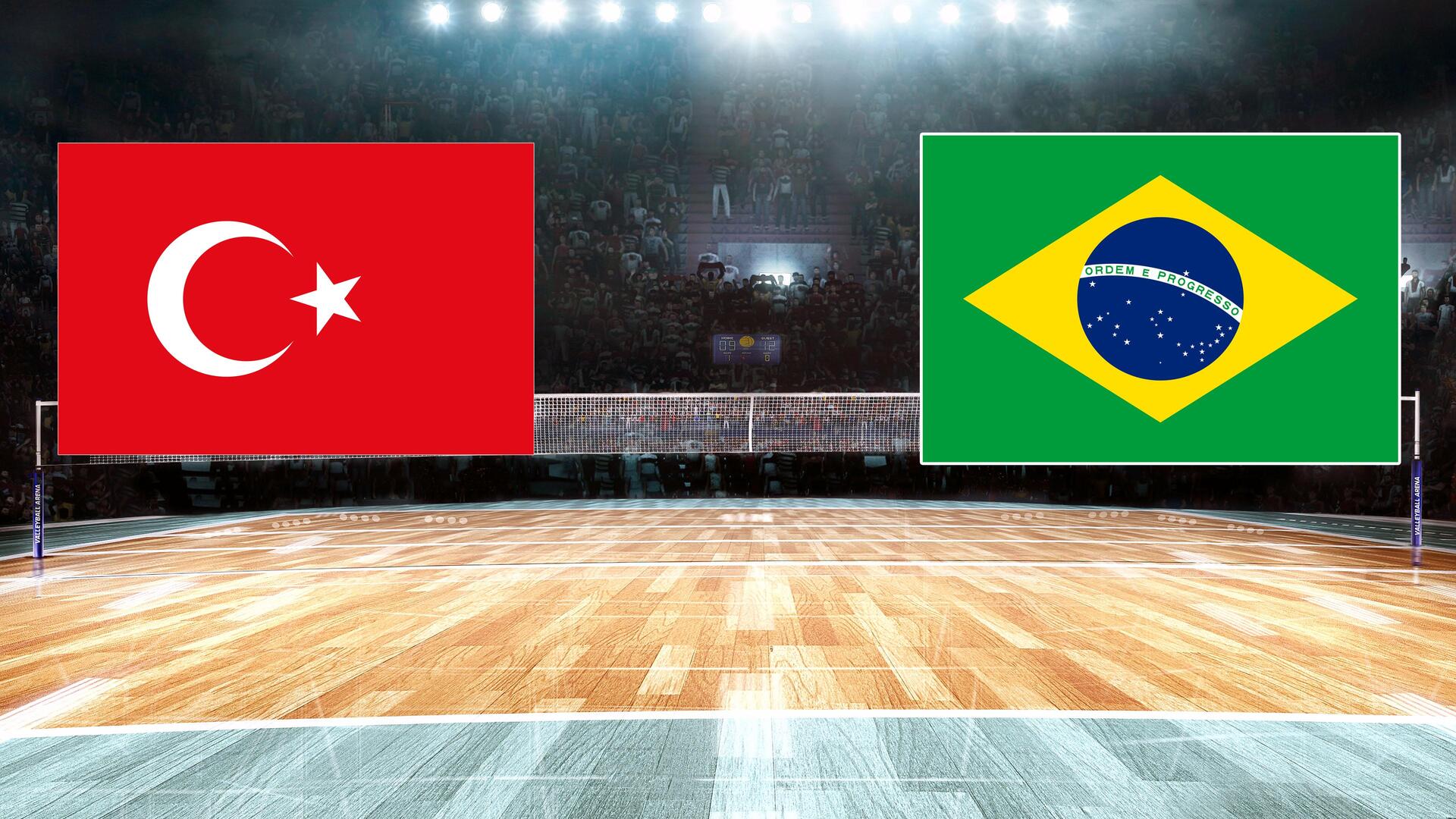 Turquia x Brasil - Liga das Nações de Vôlei Feminino : Turquia x Brasil