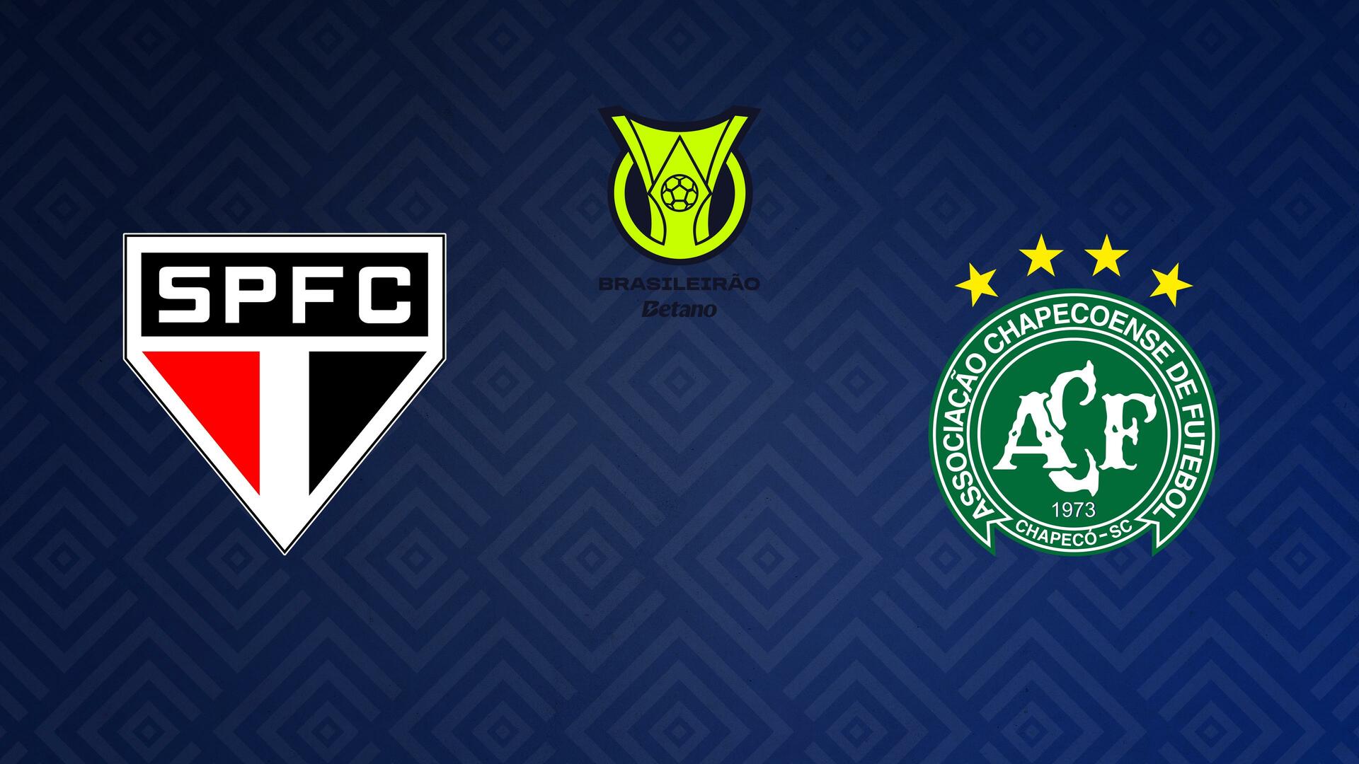 São Paulo x Chapecoense - Campeonato Brasileiro : São Paulo x Chapecoense