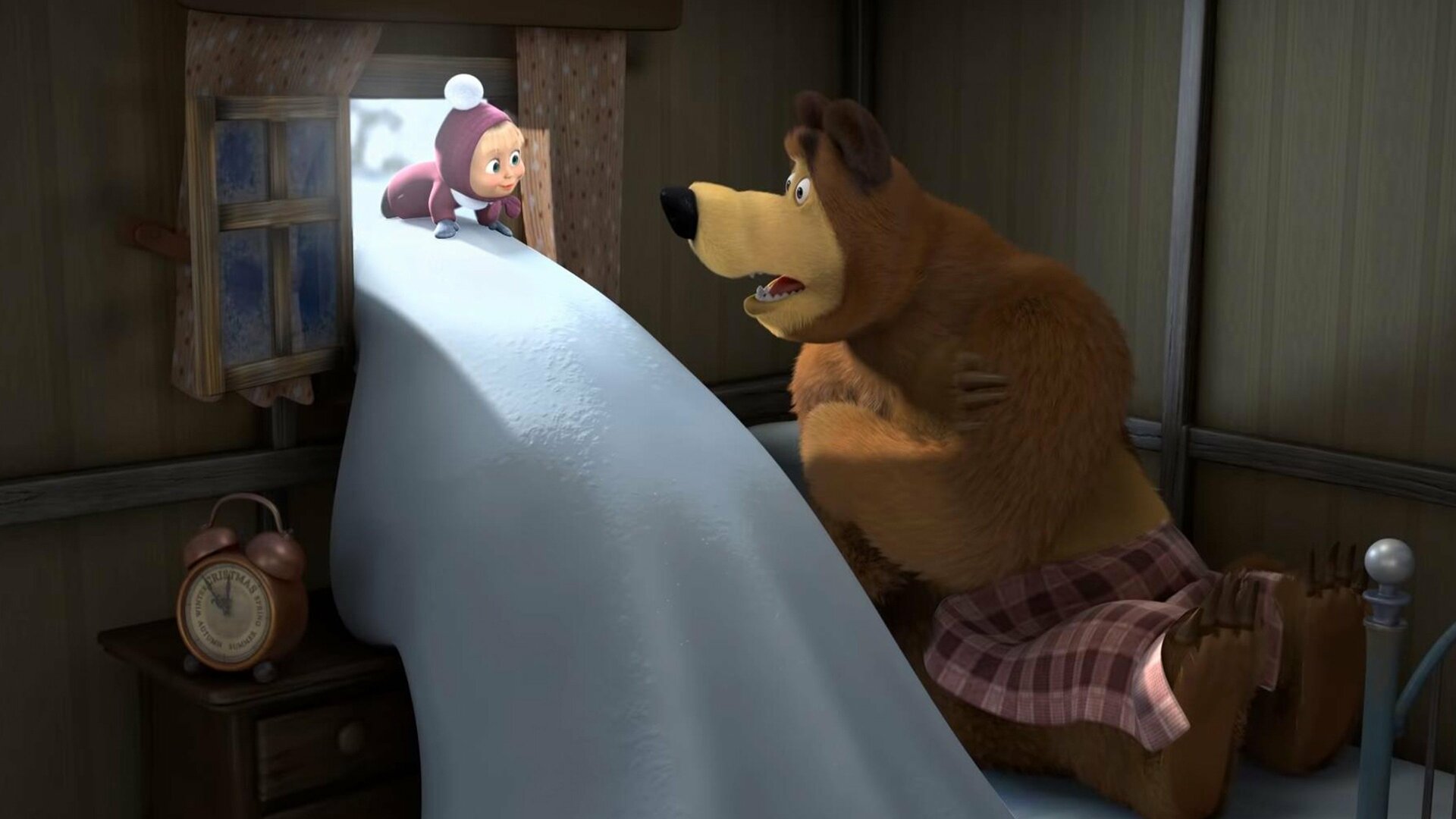 Masha e o Urso : Pegadas de Animais Desconhecidos