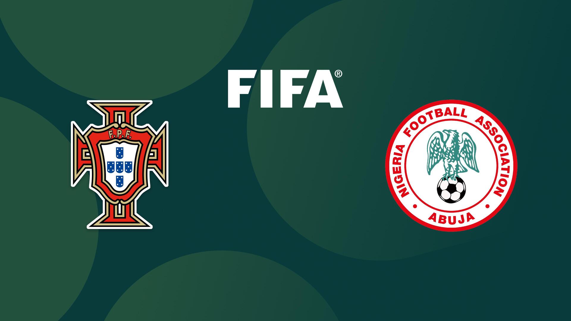 Portugal x Nigéria - Amistoso Internacional de Futebol Masculino : Portugal x Nigéria