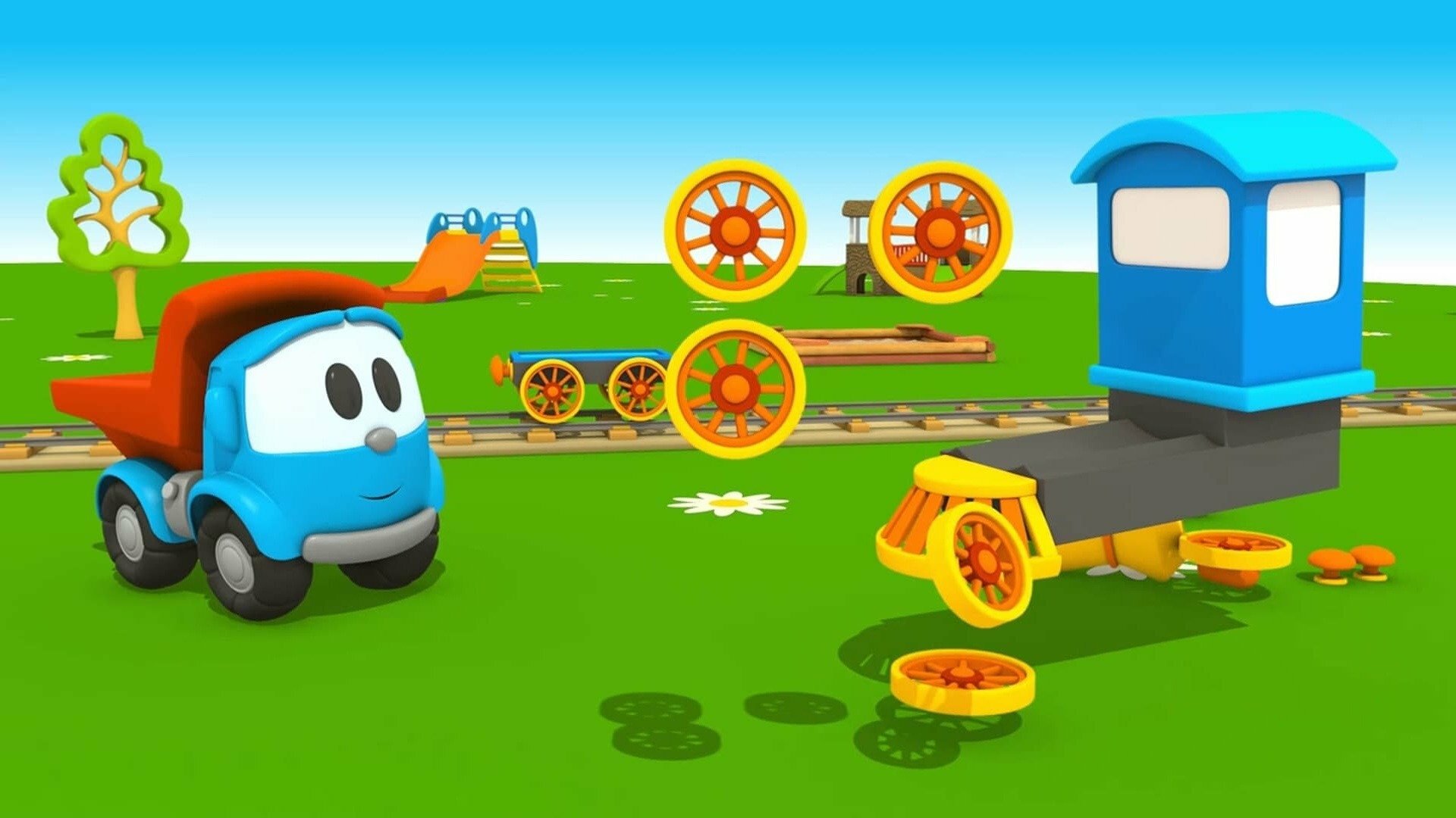 Léo - O Caminhão : Locomotiva