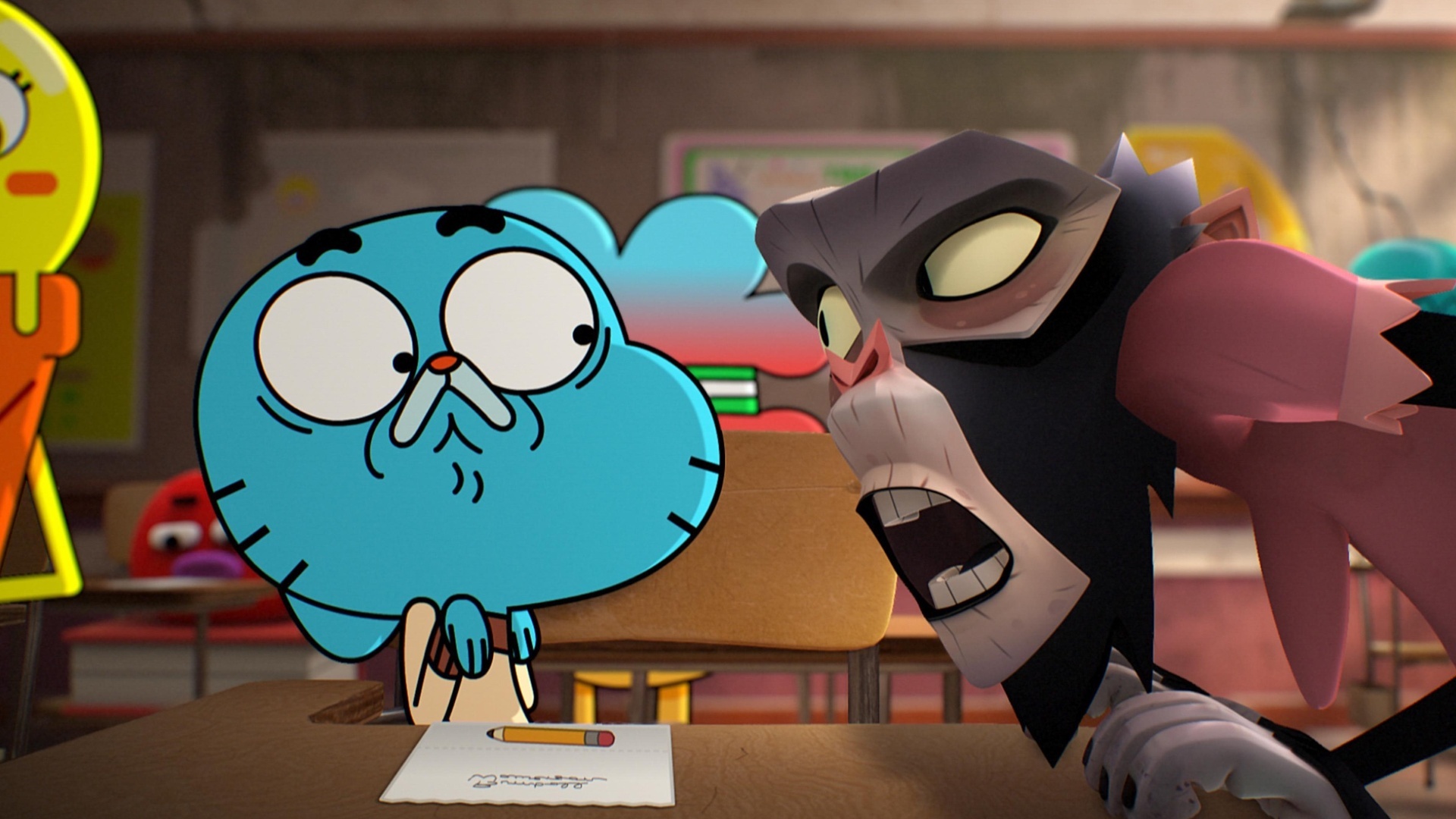 O Mundo Maravilhosamente Estranho de Gumball : A Professora