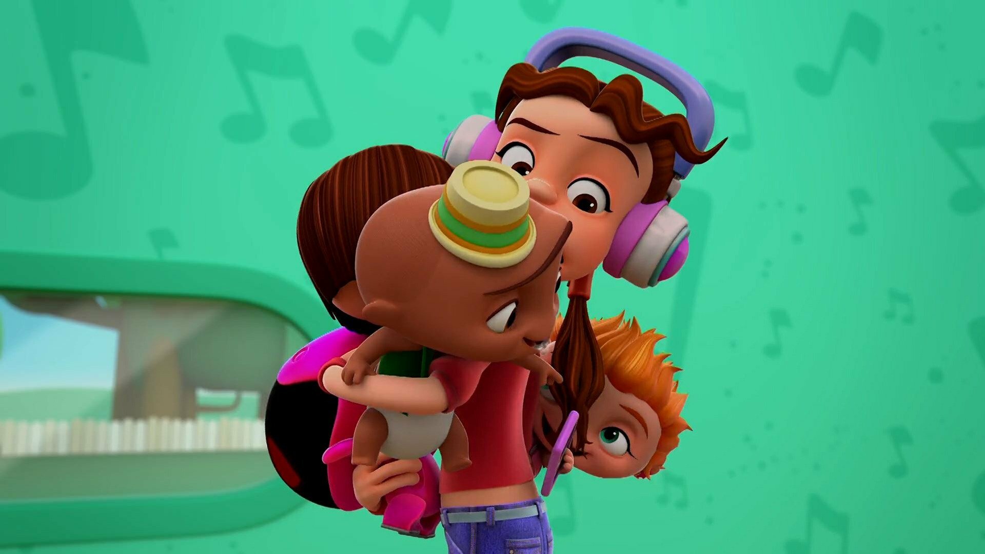 Mini Beat Power Rockers : Todos por Um