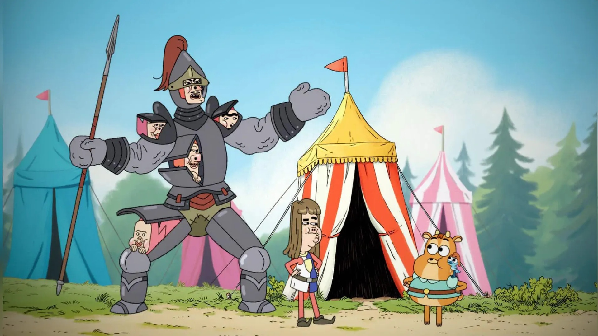 A Jornada Heroica do Valente Príncipe Ivandoé : O Príncipe e o Torneio de Escudeiros