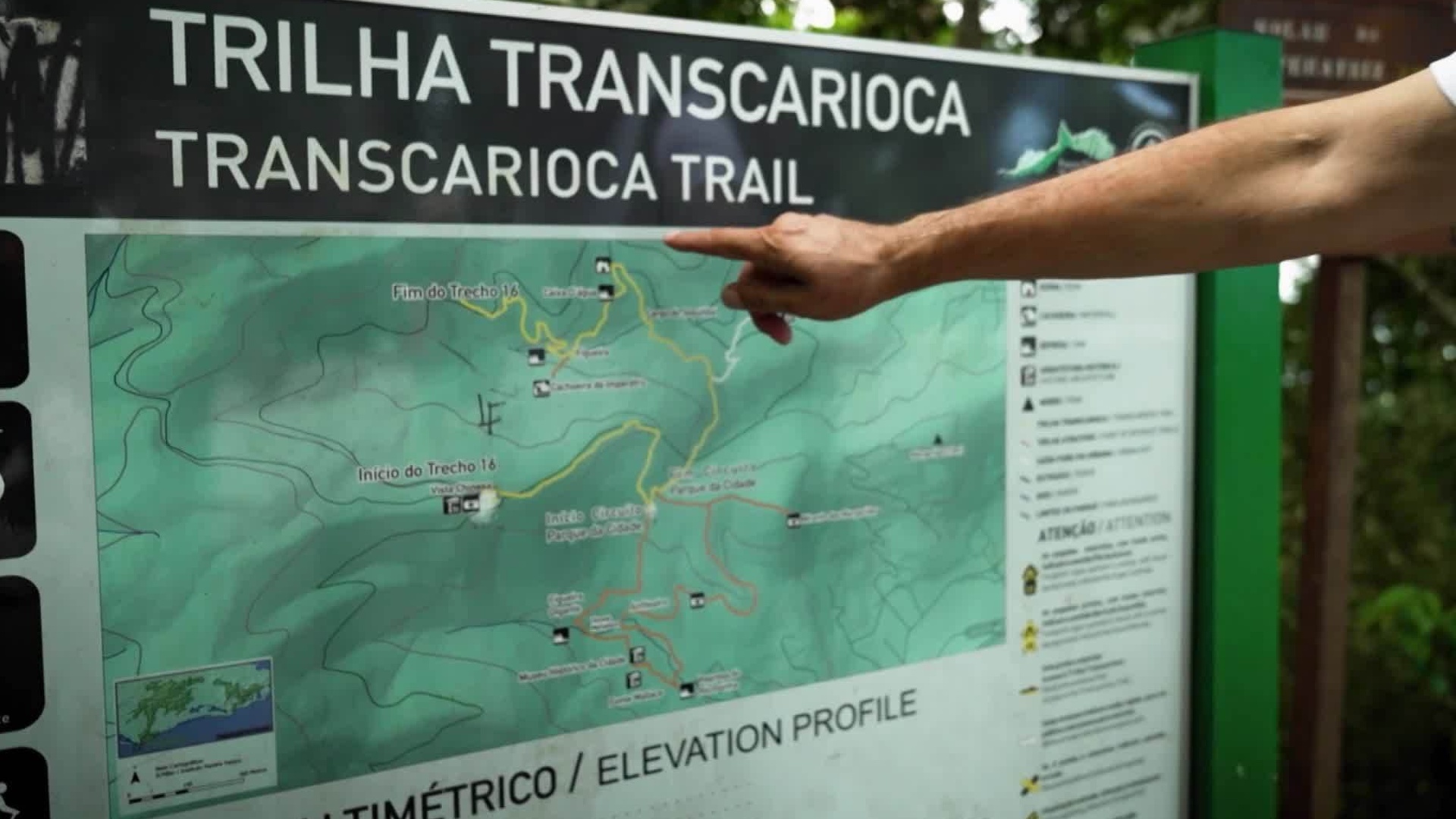 A Trilha Transcarioca : Cidade e Floresta