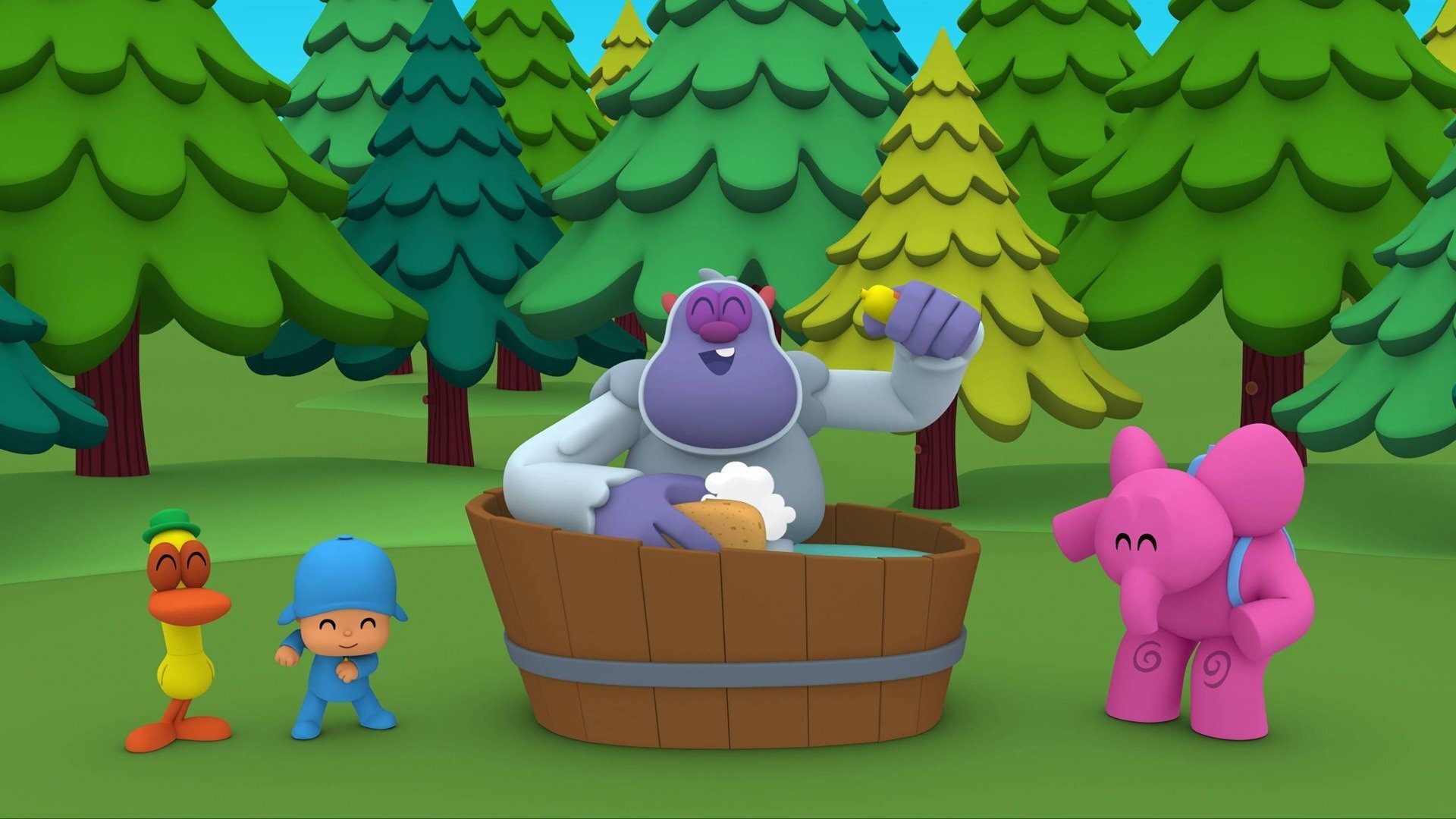 Pocoyo - Músicas Infantis : Tomar Banho É um Prazer