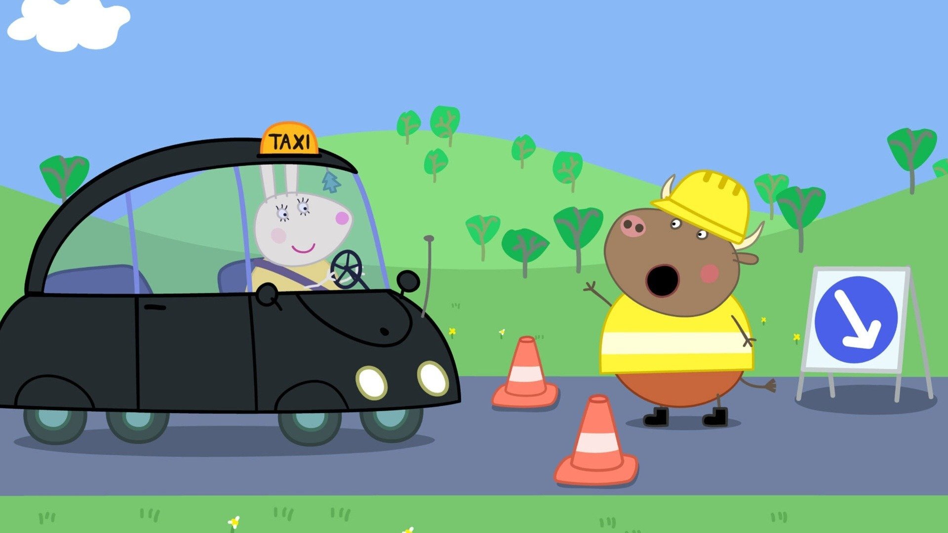 Peppa Pig : O Táxi da Dona Coelha; Brincando...