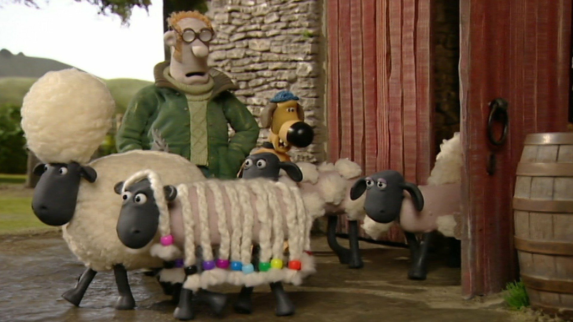 Shaun, o Carneiro : A Tosquia