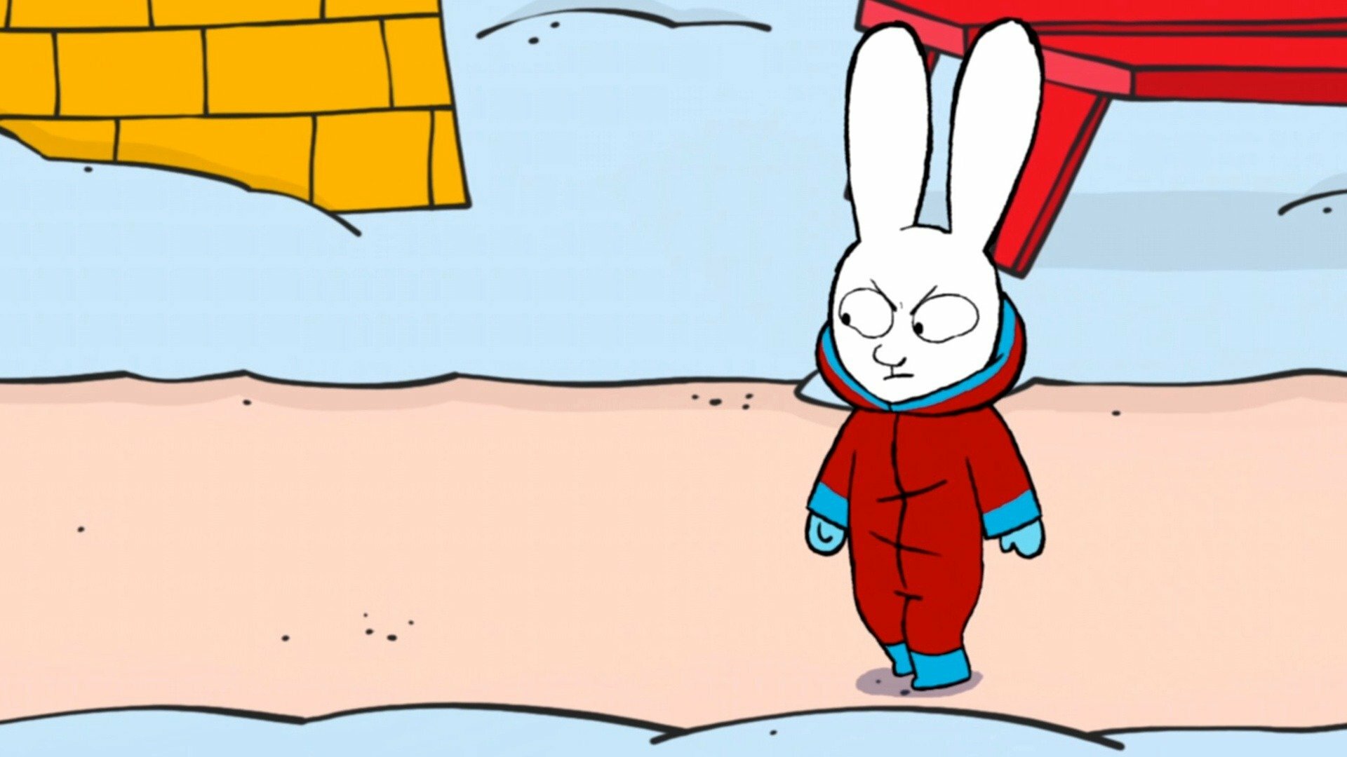 Simon, o Supercoelho : Somos Todos Bebês; Brincar de Raquete É Facinho