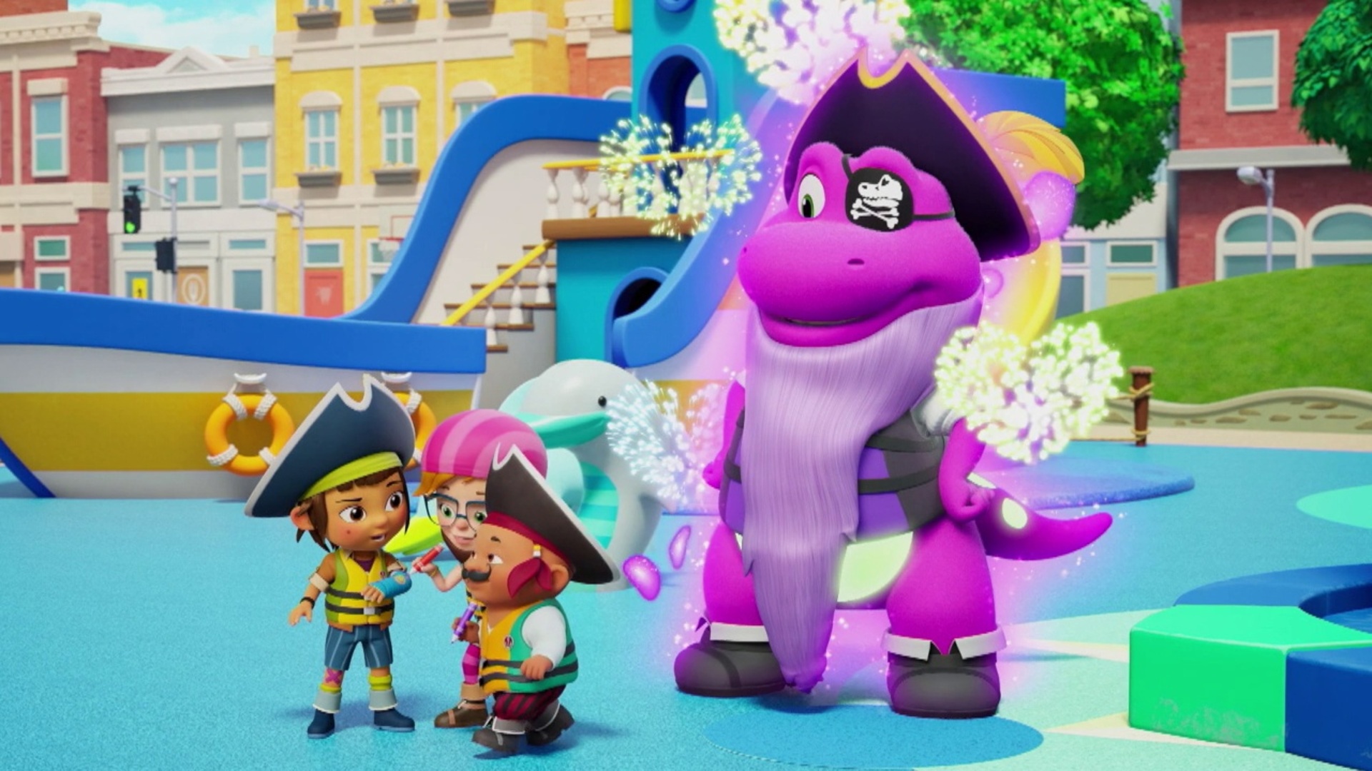 Mundo do Barney : Os Náufragos