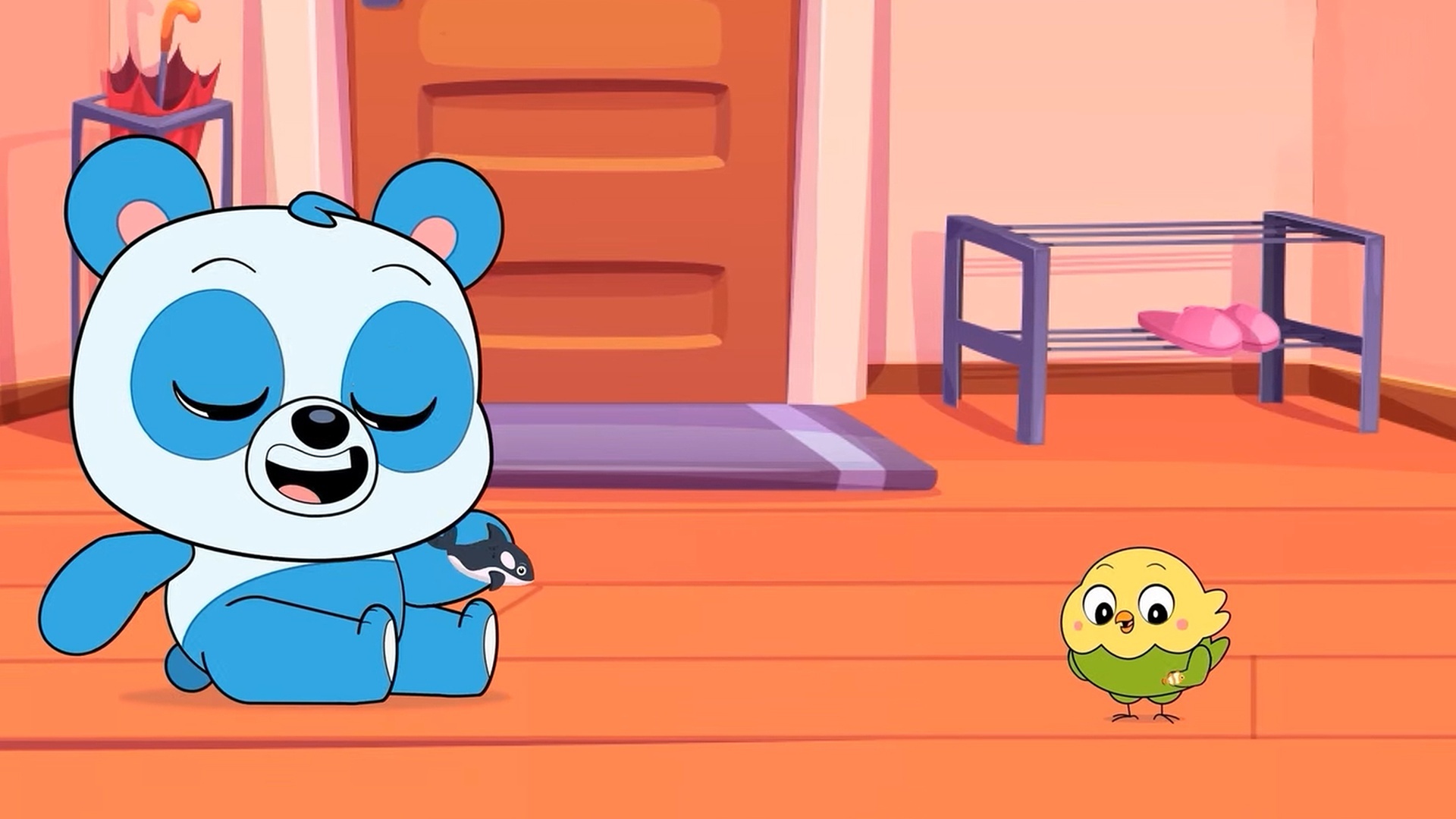 Gabu, o Panda Azul : Brincando no Escuro
