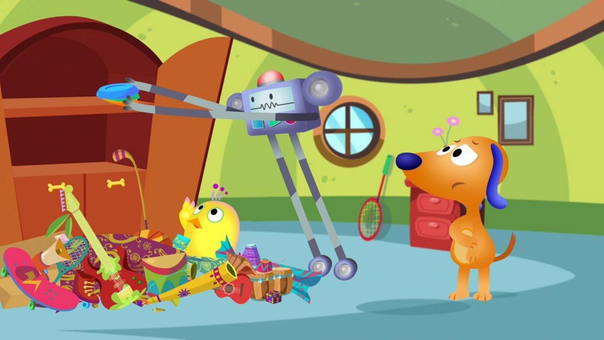 Cantando com Ping e Pong : A Escola de Ping e Pong