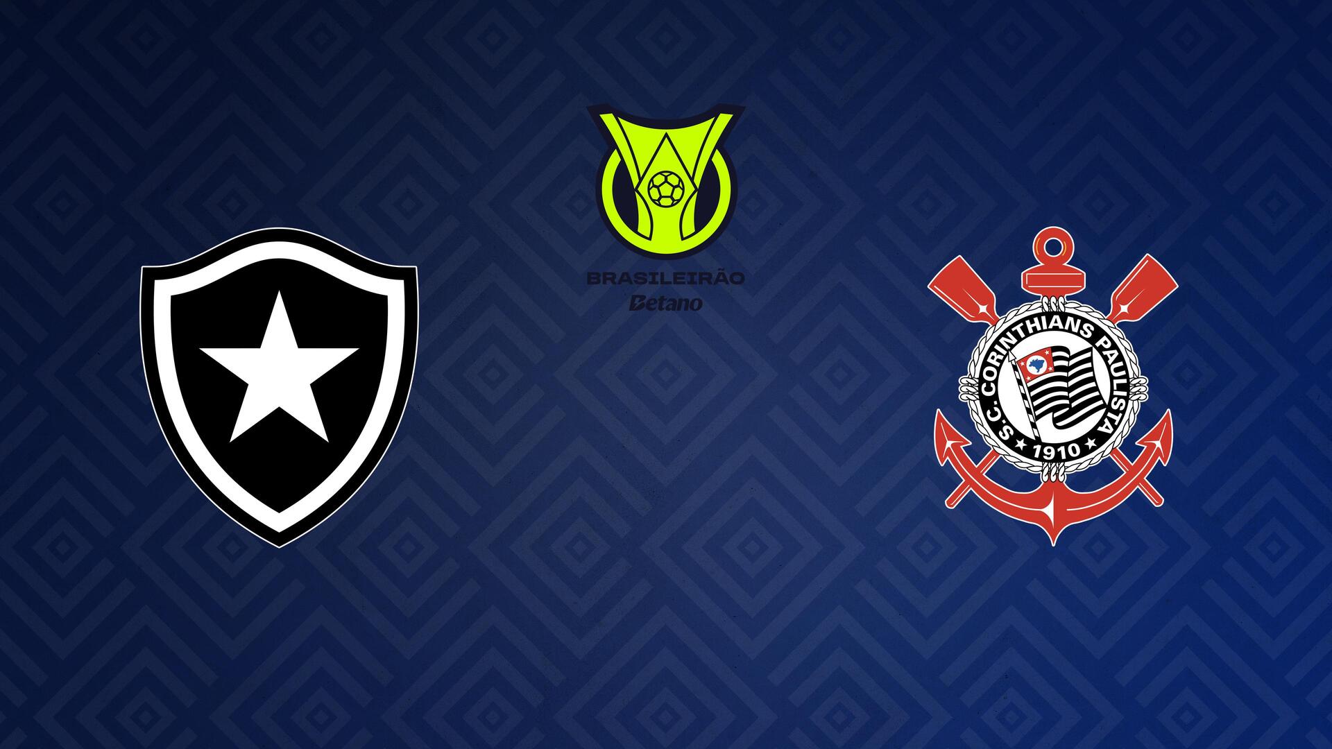 Botafogo x Corinthians - Campeonato Brasileiro : Botafogo x Corinthians