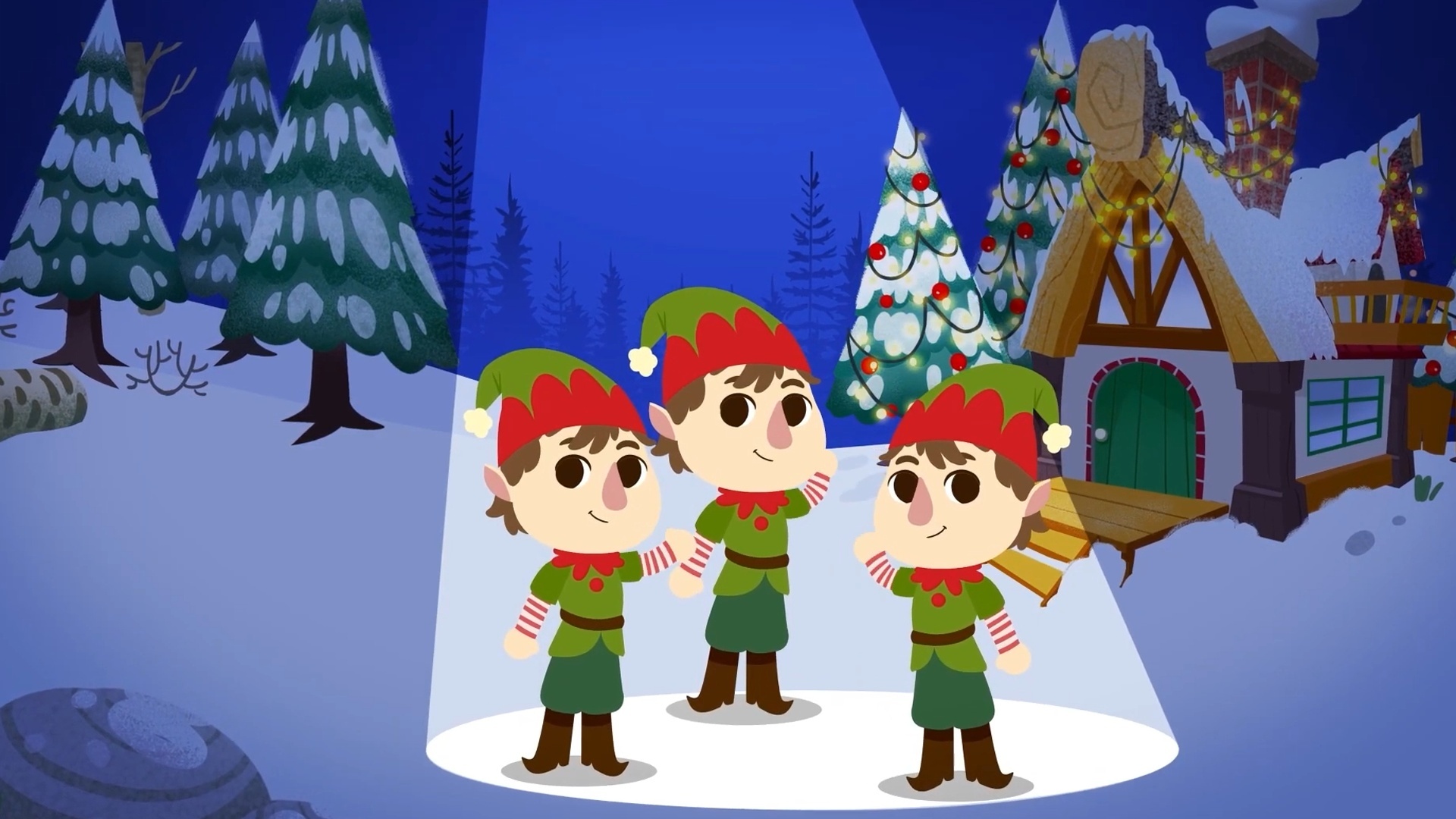 Na Terra do Papai Noel : Os Elfos