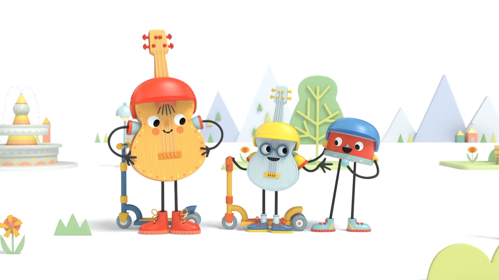 Viola e Tambor : O Patinete de Ukulele