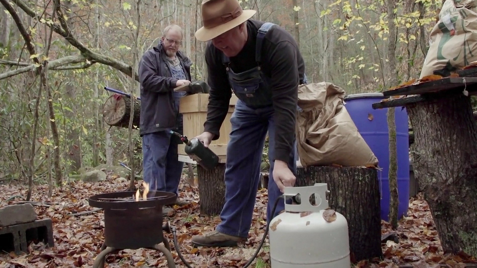 Destiladores : Luz Acesa