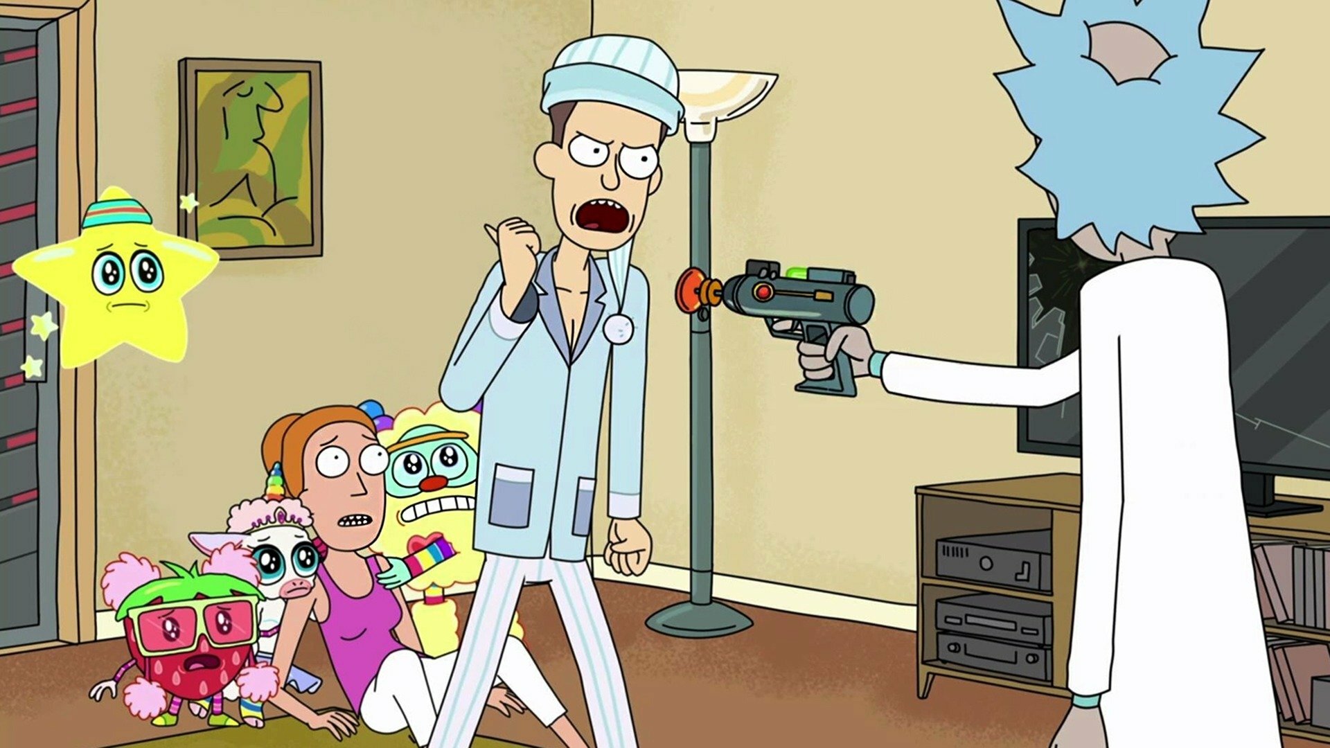 Rick and Morty : Parasitas Invasores Alienígenas