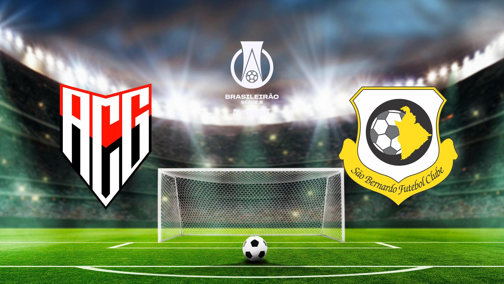 Atlético-GO x São Bernardo FC - Campeonato Brasileiro - Série B : Atlético-GO x São Bernardo FC
