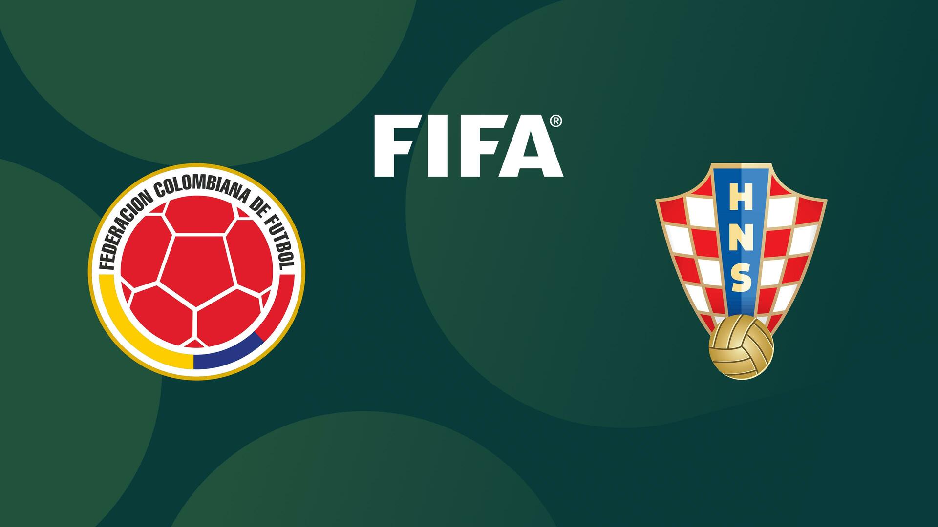 Colômbia x Croácia - Amistoso Internacional de Futebol Masculino : Colômbia x Croácia