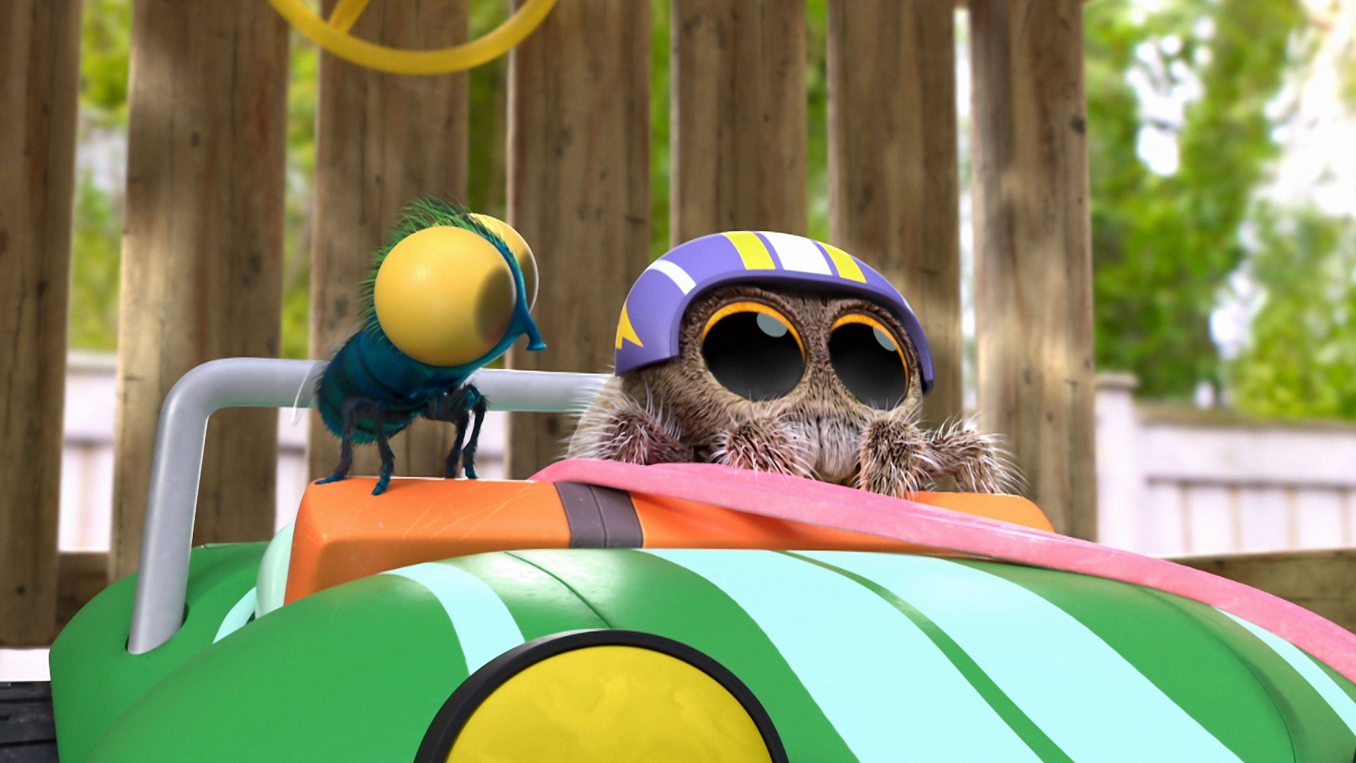 Lucas, a Aranha : Está Muito Quente; O Barulhão; Aranha Saltadora