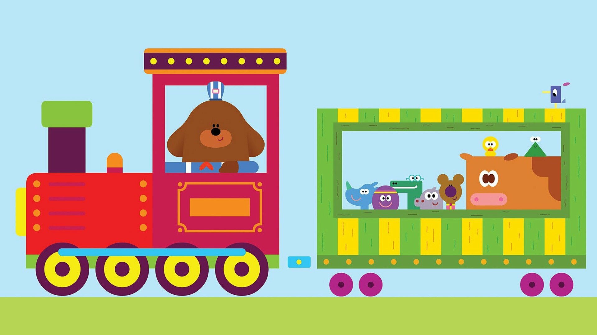 Oi, Duggee! : Duggee e o Distintivo do Trem