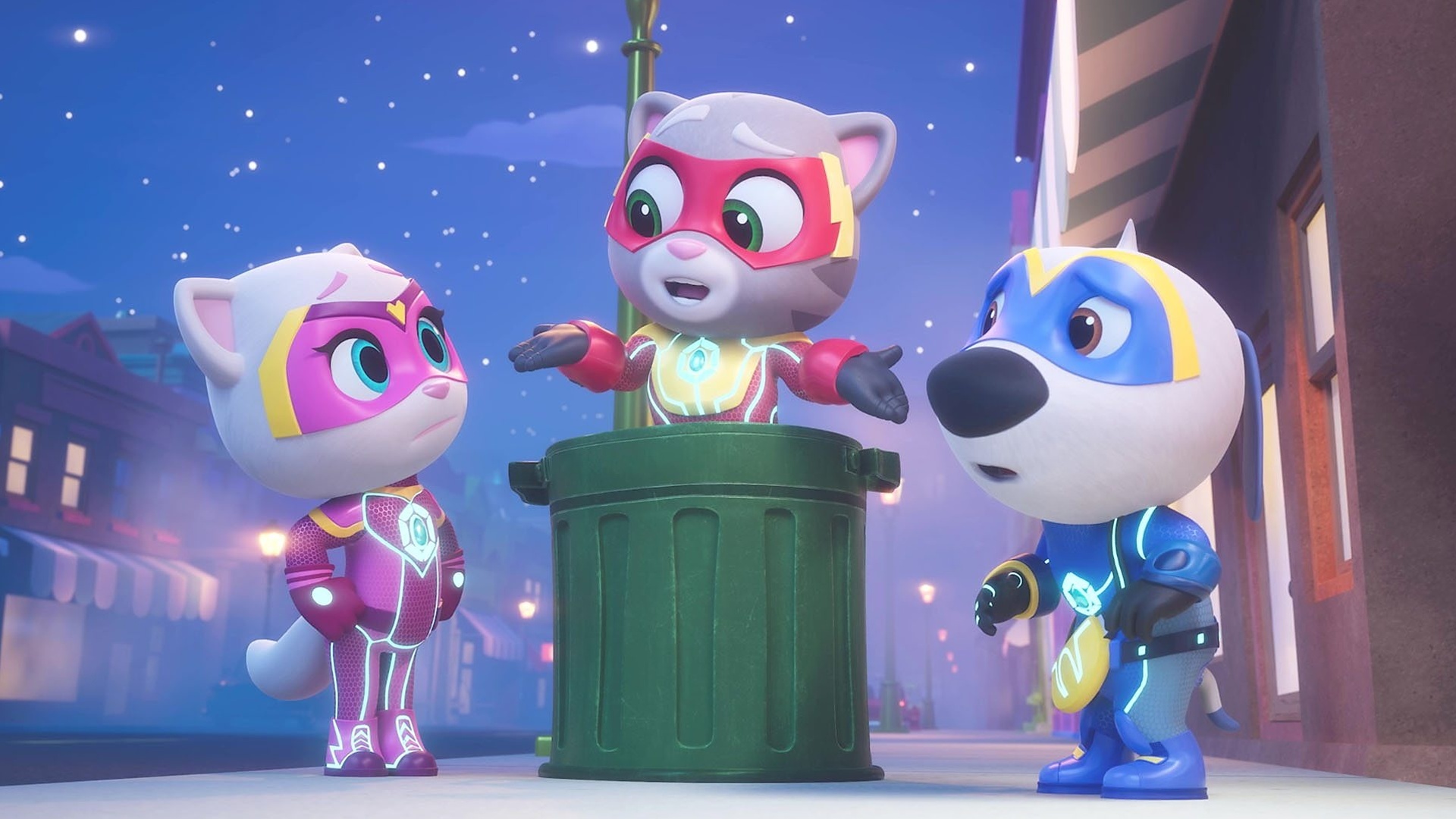 Talking Tom Heroes - Amigos com Superpoderes : Invasão Alienígena