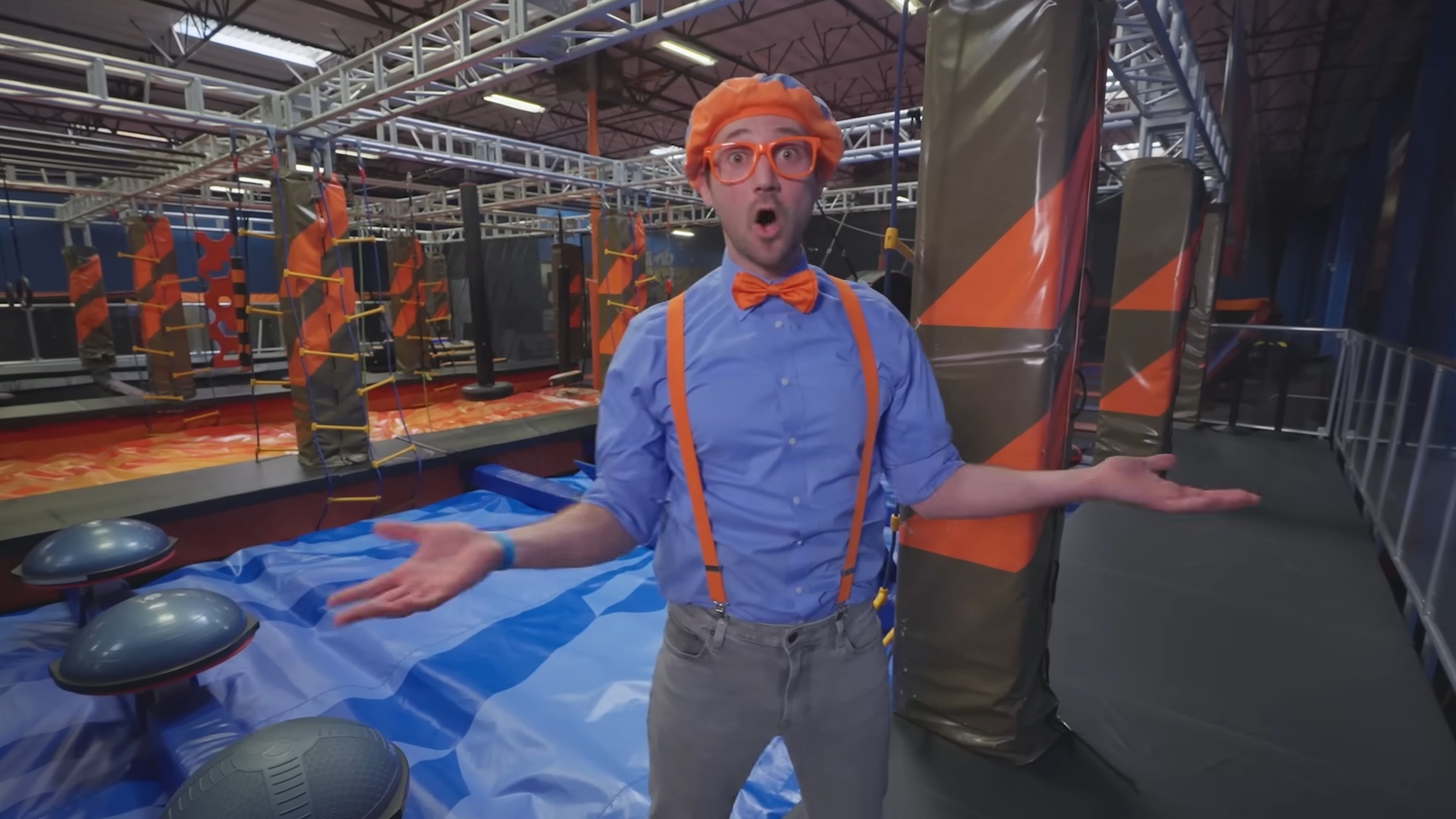 Blippi : A Grande Aventura de Blippi no Skyzone