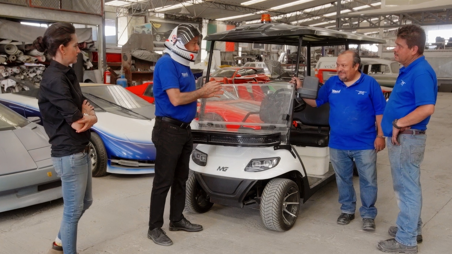 Mexicânicos : Mini Trem e Carrinho Lunar