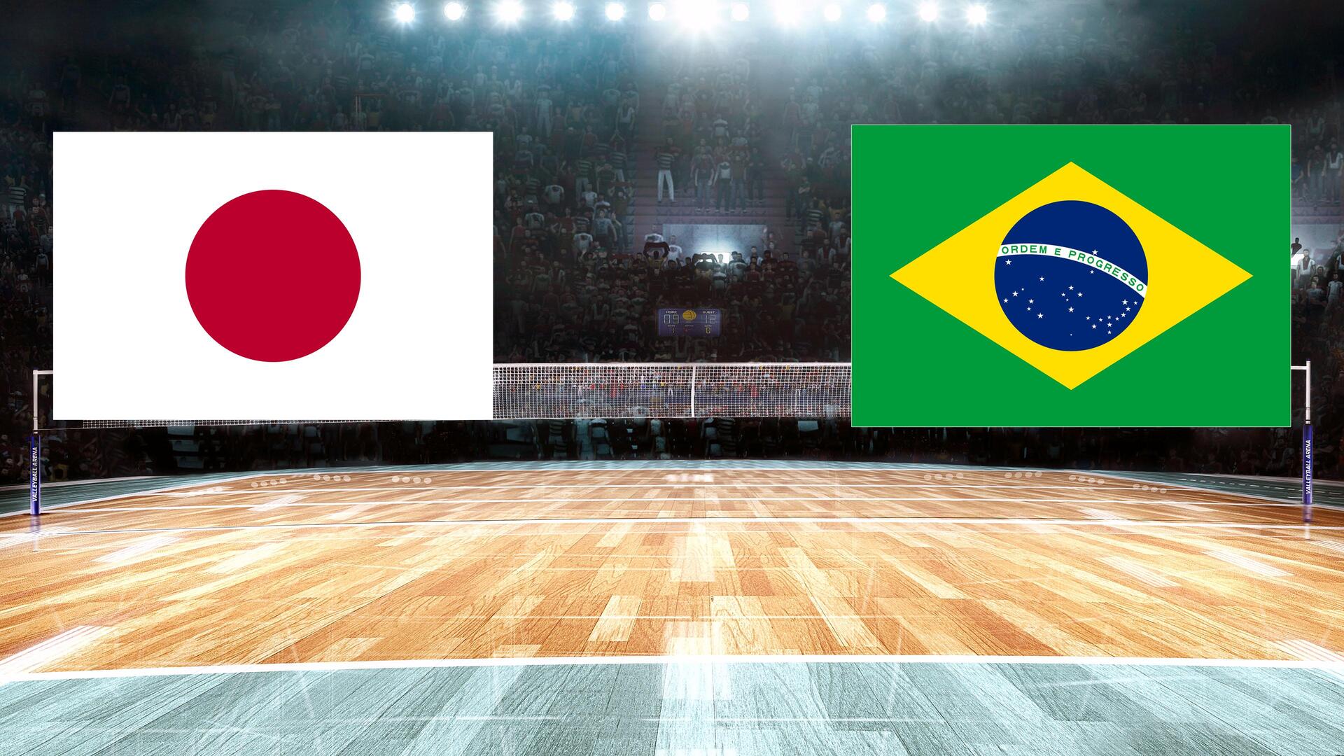 Japão x Brasil - Liga das Nações de Vôlei Feminino : Japão x Brasil