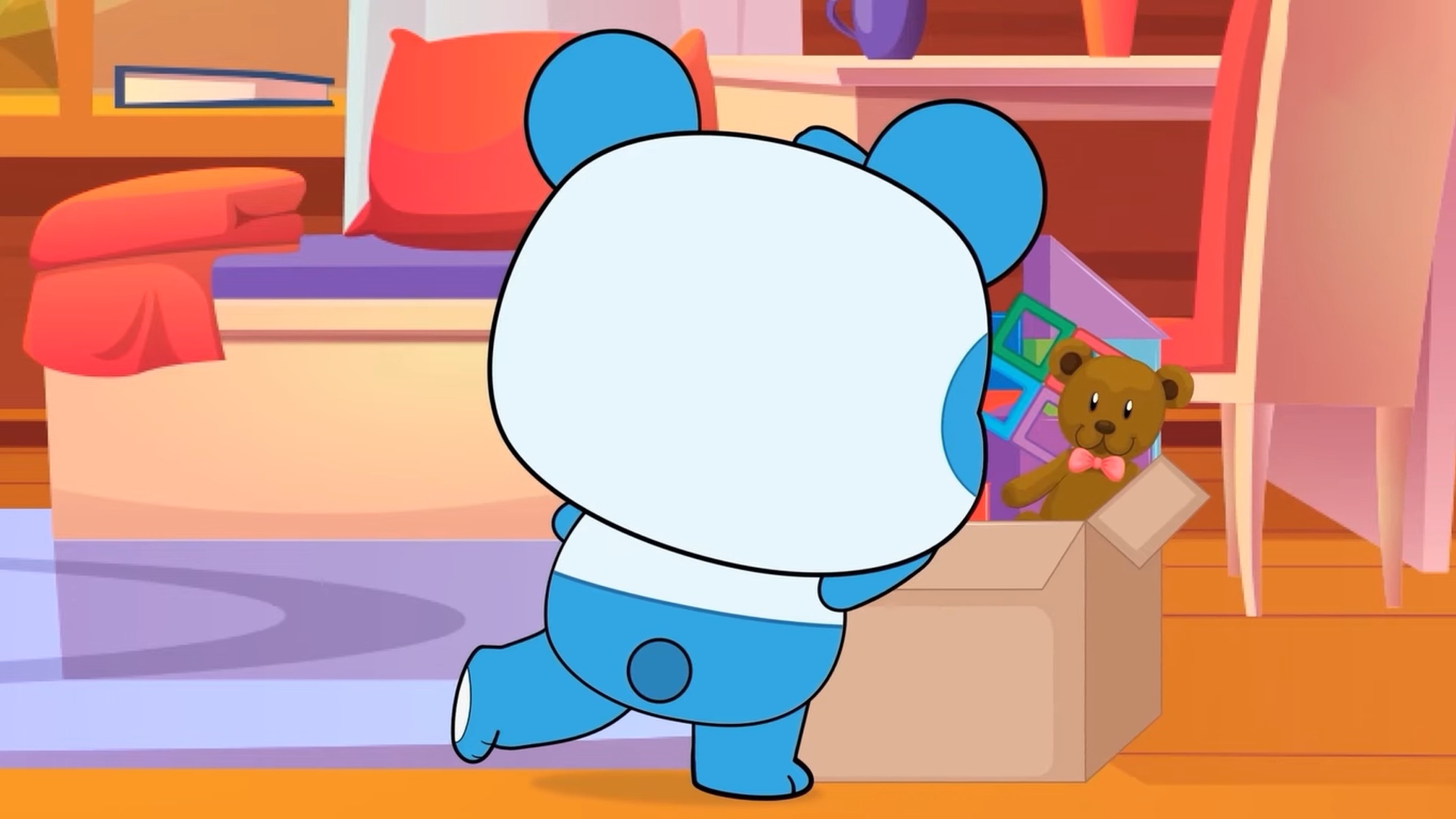 Gabu, o Panda Azul : Videoclipe - Desenhando com Gabu