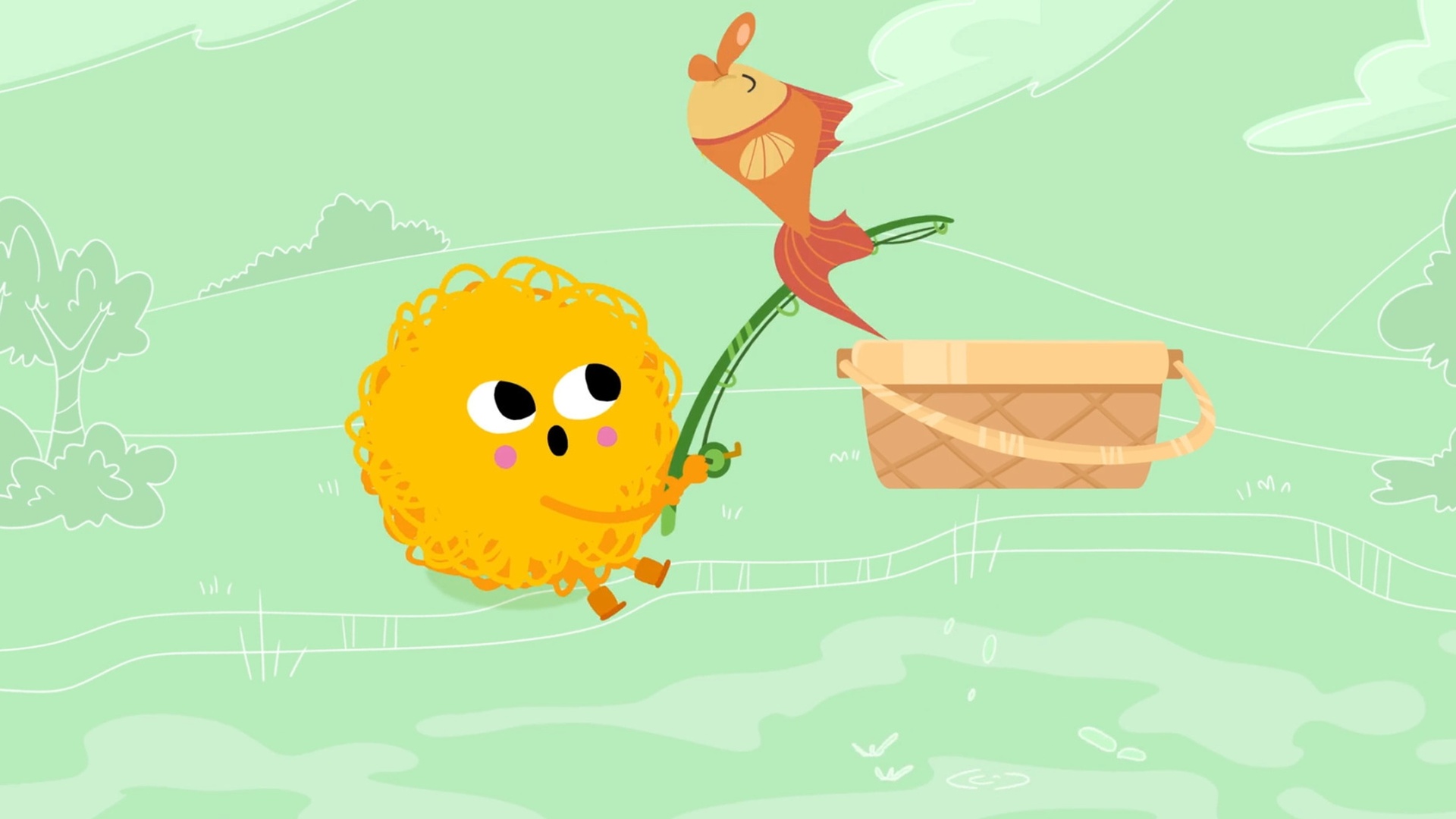 Hey Fuzzy Yellow : Abóbora do Triângulo Solitário