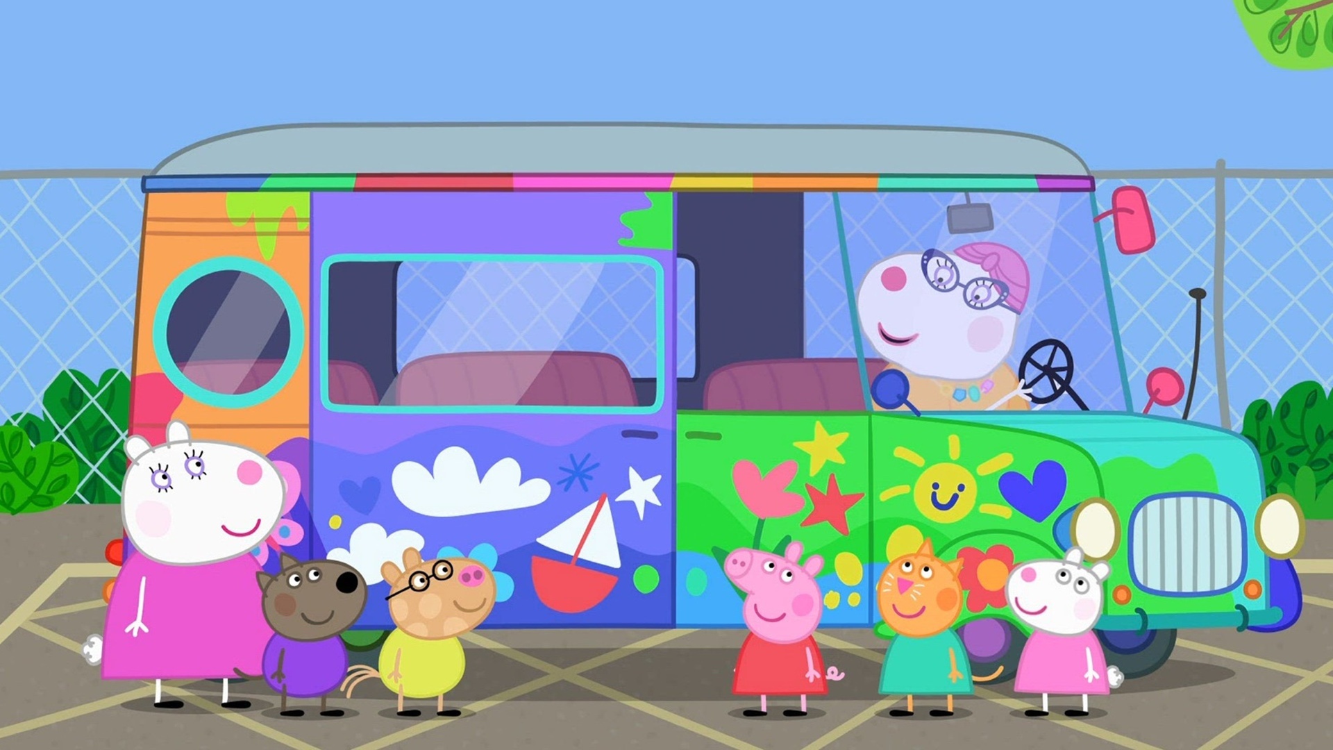Peppa : A Van Artística da Vovó Ovelha