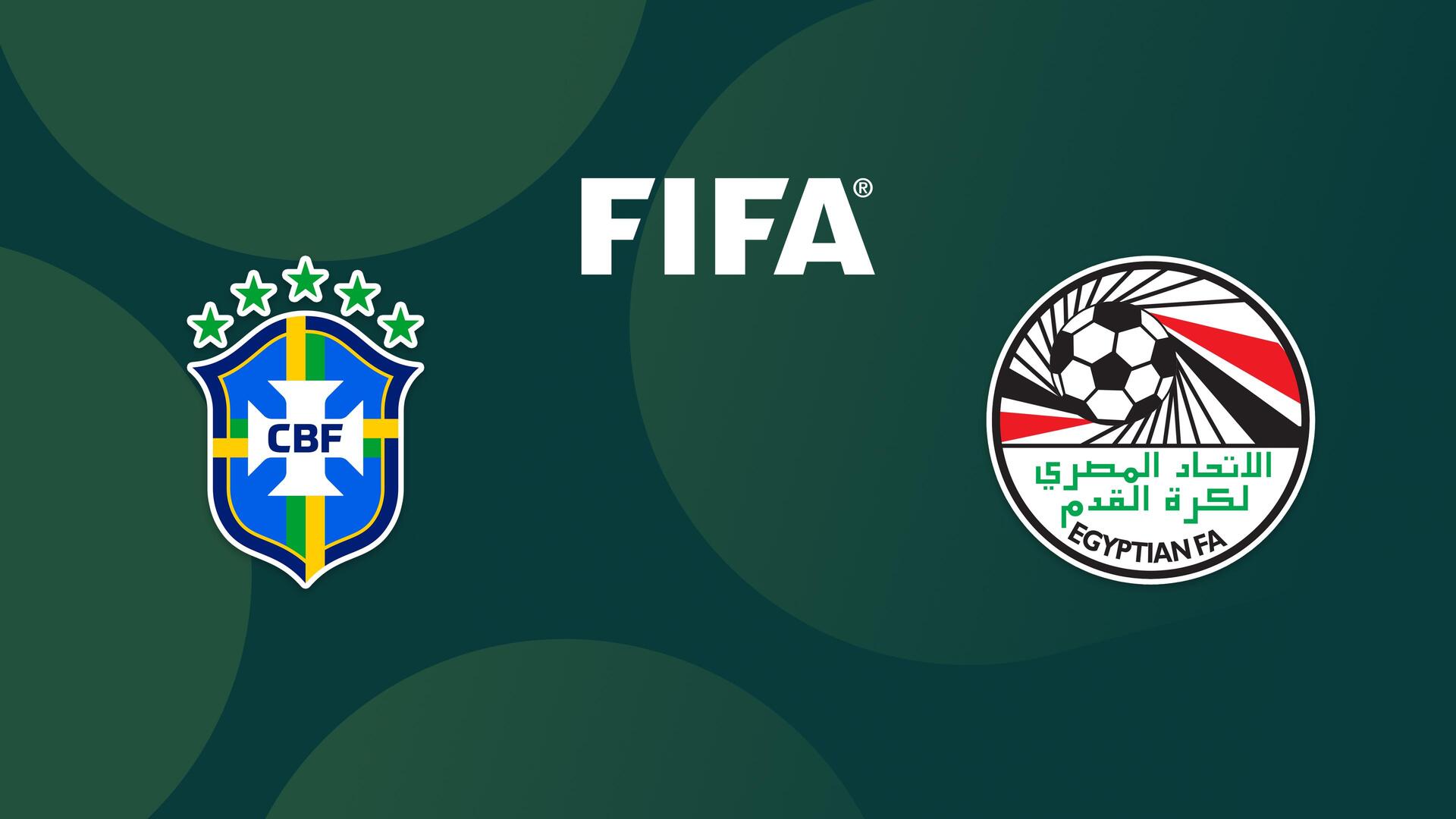 Brasil x Egito - Amistoso Internacional de Futebol Masculino : Brasil x Egito