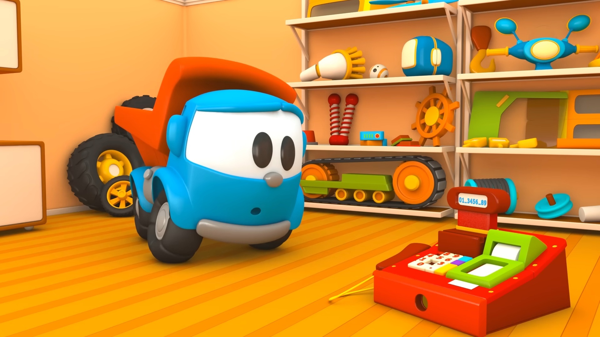 Léo - O Caminhão : Caixa Registradora