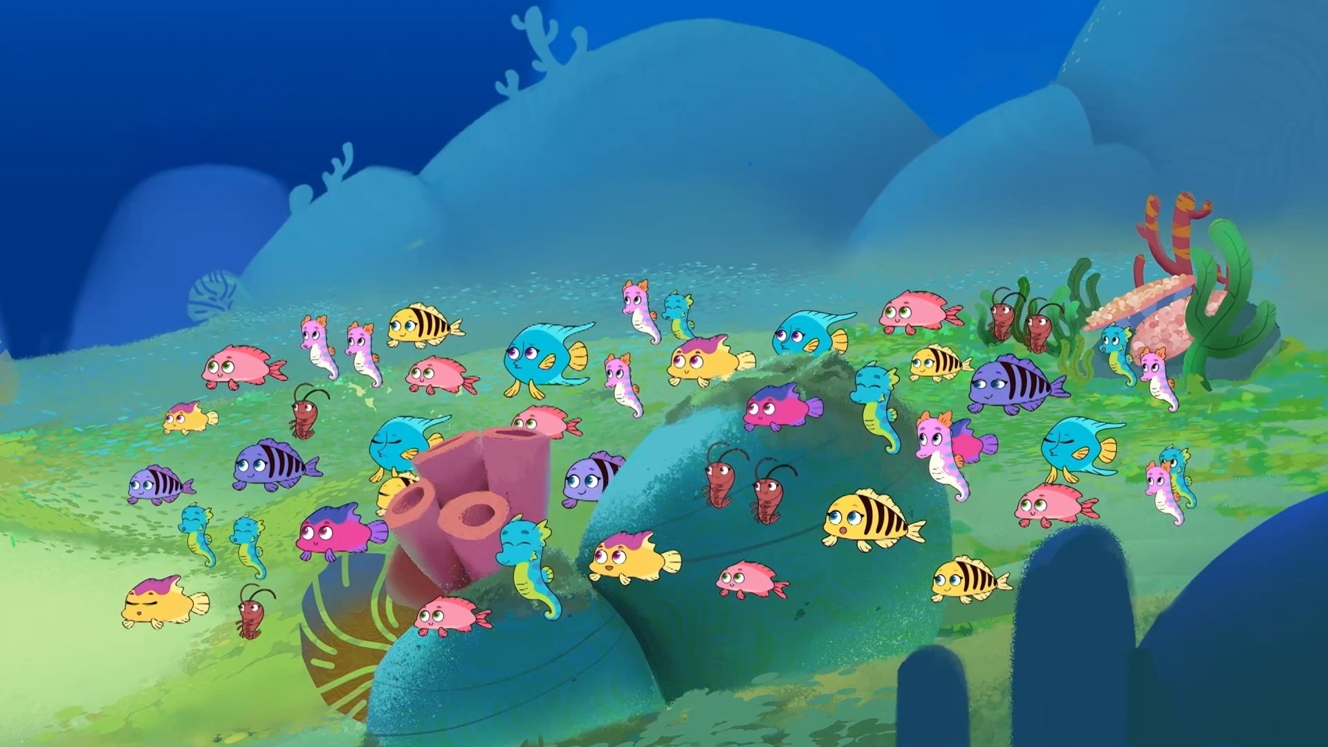 Esquadrão do Mar Azul : Se-Se-Se-Sereia?