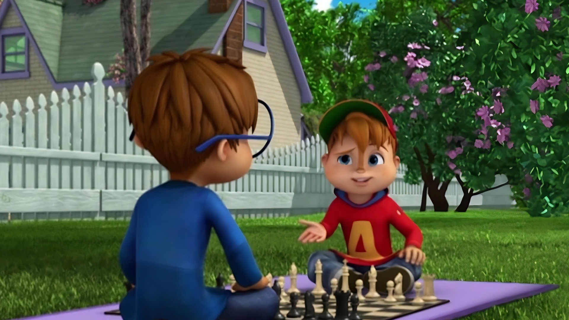 Alvinnn!!! E os Esquilos : Colega de Xadrez