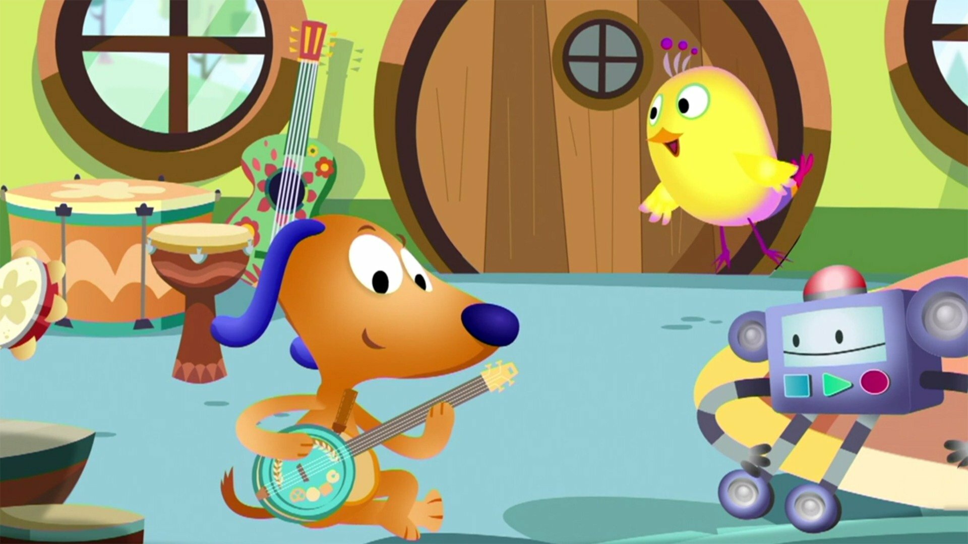 Cantando com Ping e Pong : O Banjo do Pong