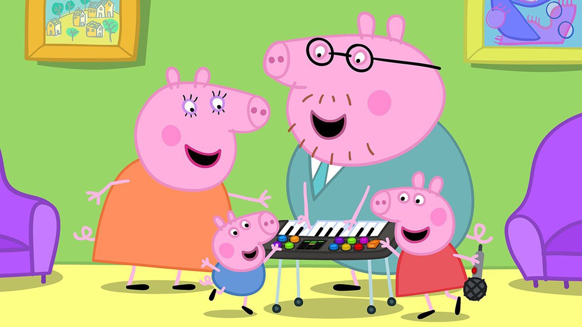Peppa Pig : T6 EP9 - Música Divertida