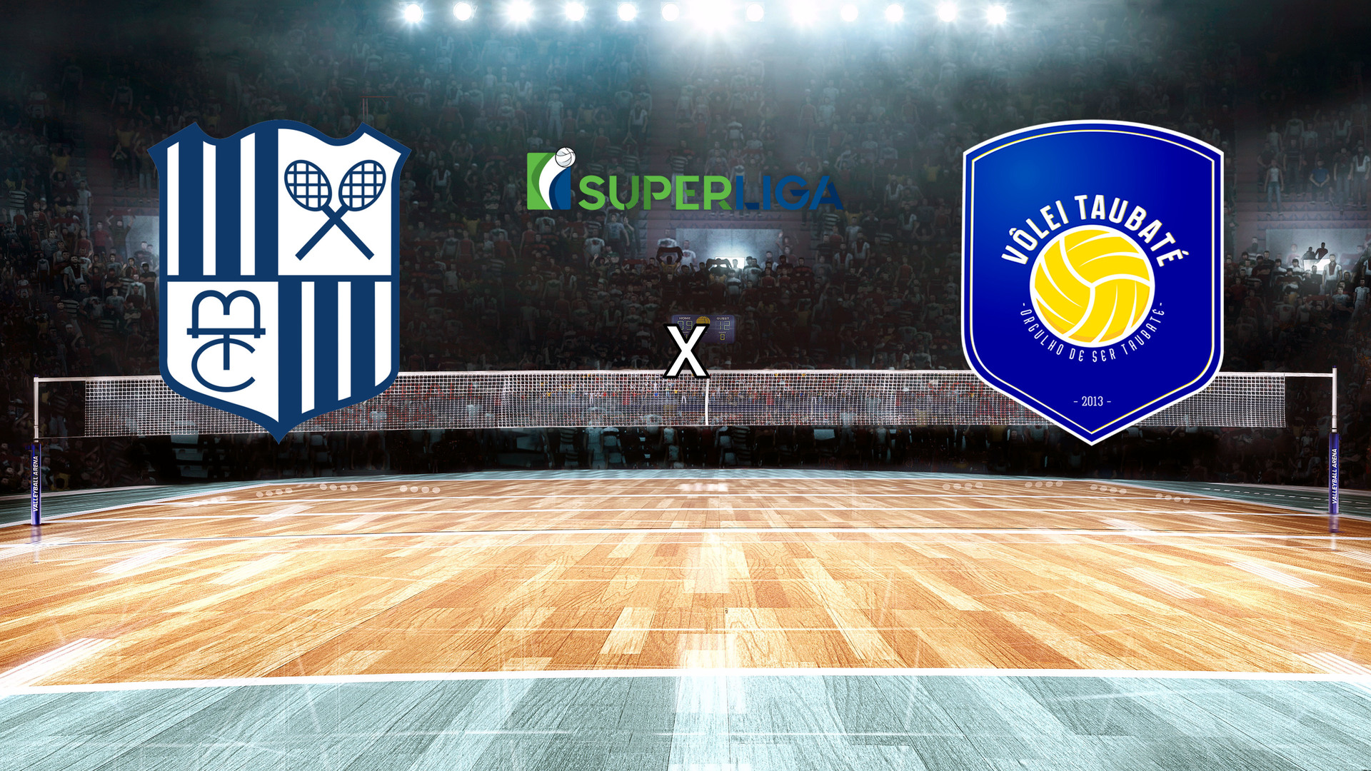 Minas x Taubaté - Superliga Masculina de Vôlei : Minas x Taubaté