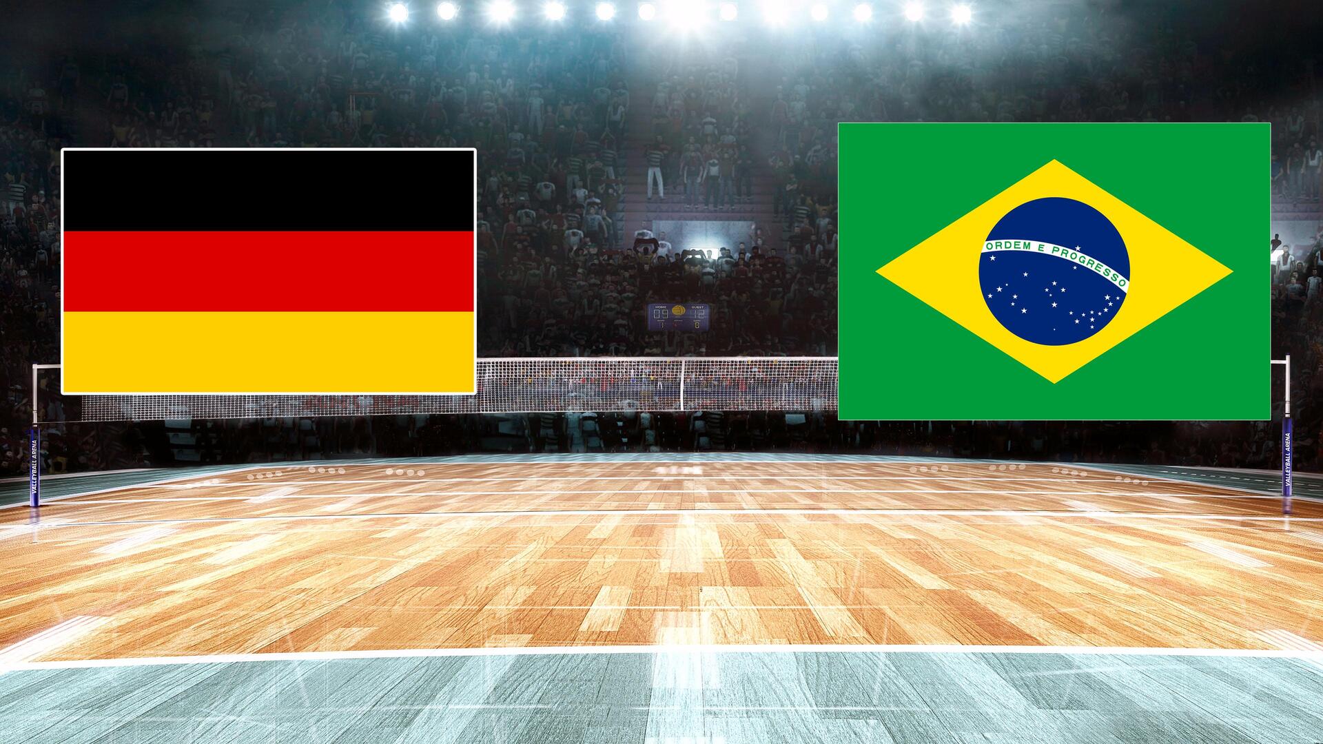 Alemanha x Brasil - Liga das Nações de Vôlei Masculino : Alemanha x Brasil