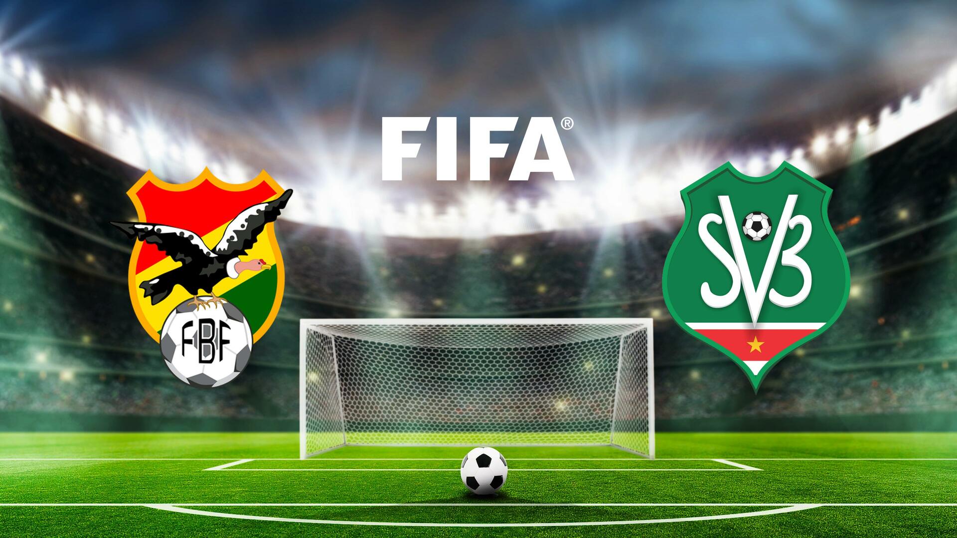 Bolívia x Suriname - Eliminatórias da Copa do Mundo FIFA de 2026: Repescagem intercontinental : Bolívia x Suriname