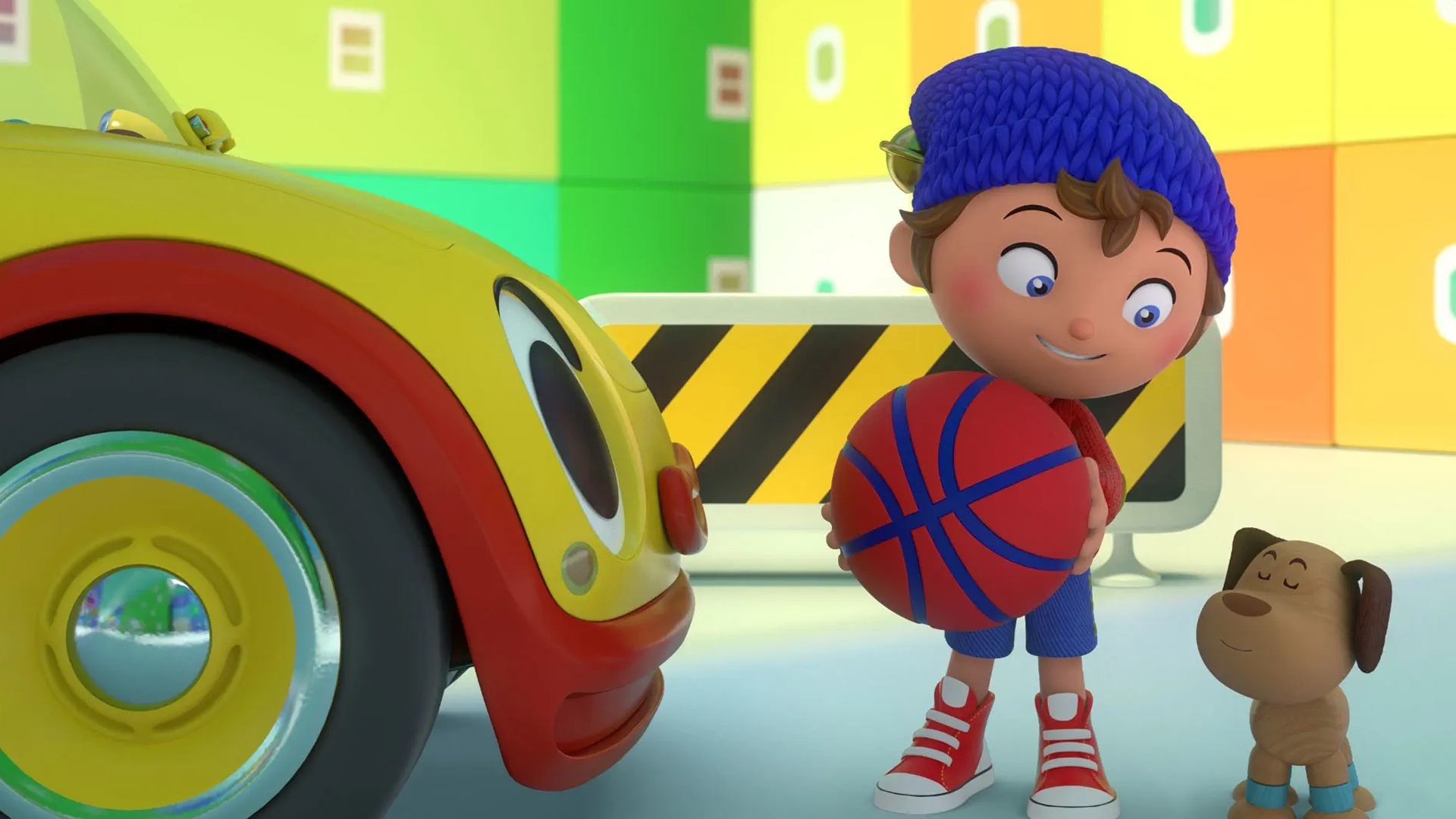 Noddy no País dos Brinquedos : O Caso da Cesta de Basquete Adulterada