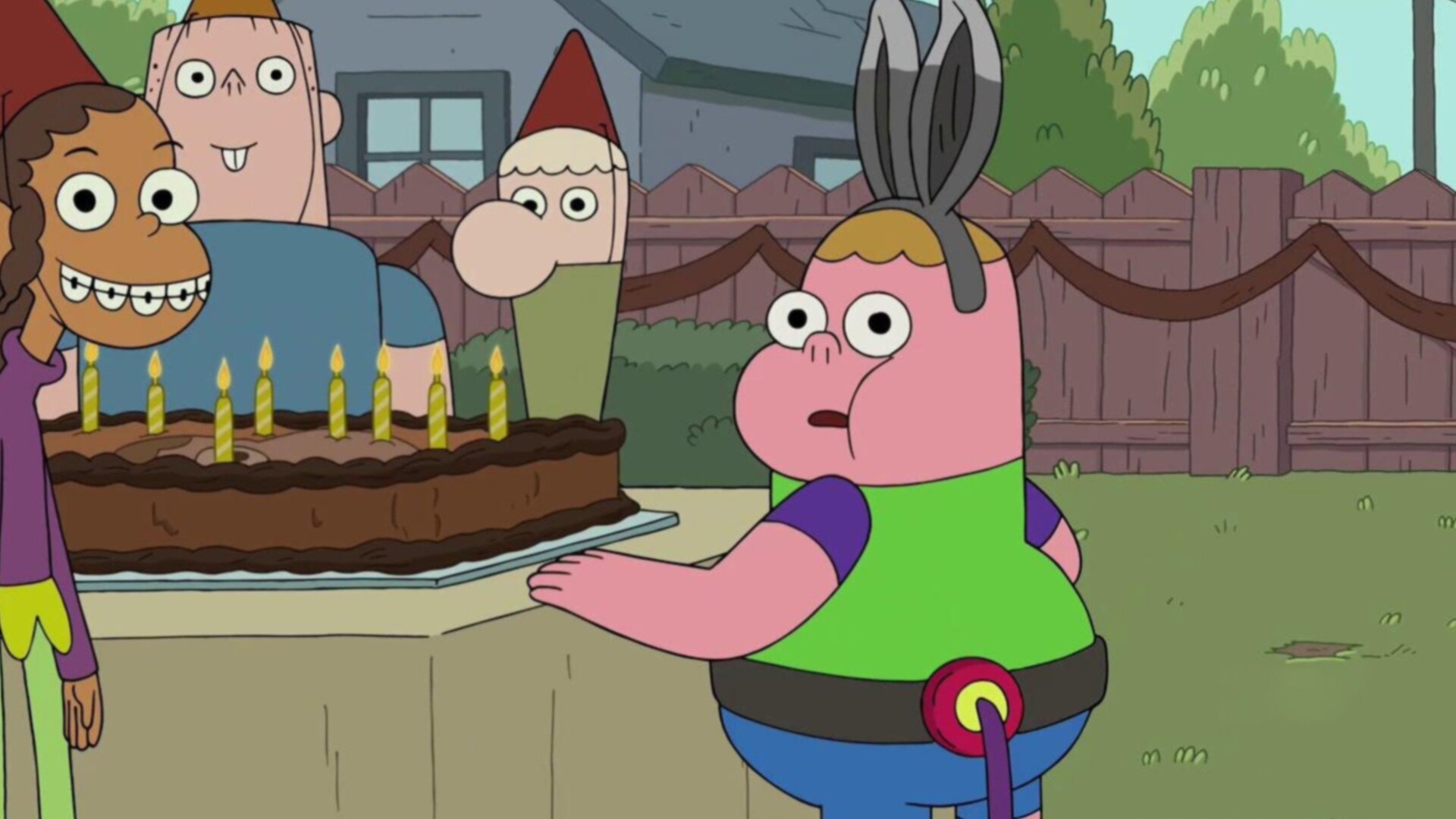 Clarêncio, o Otimista : Aniversário