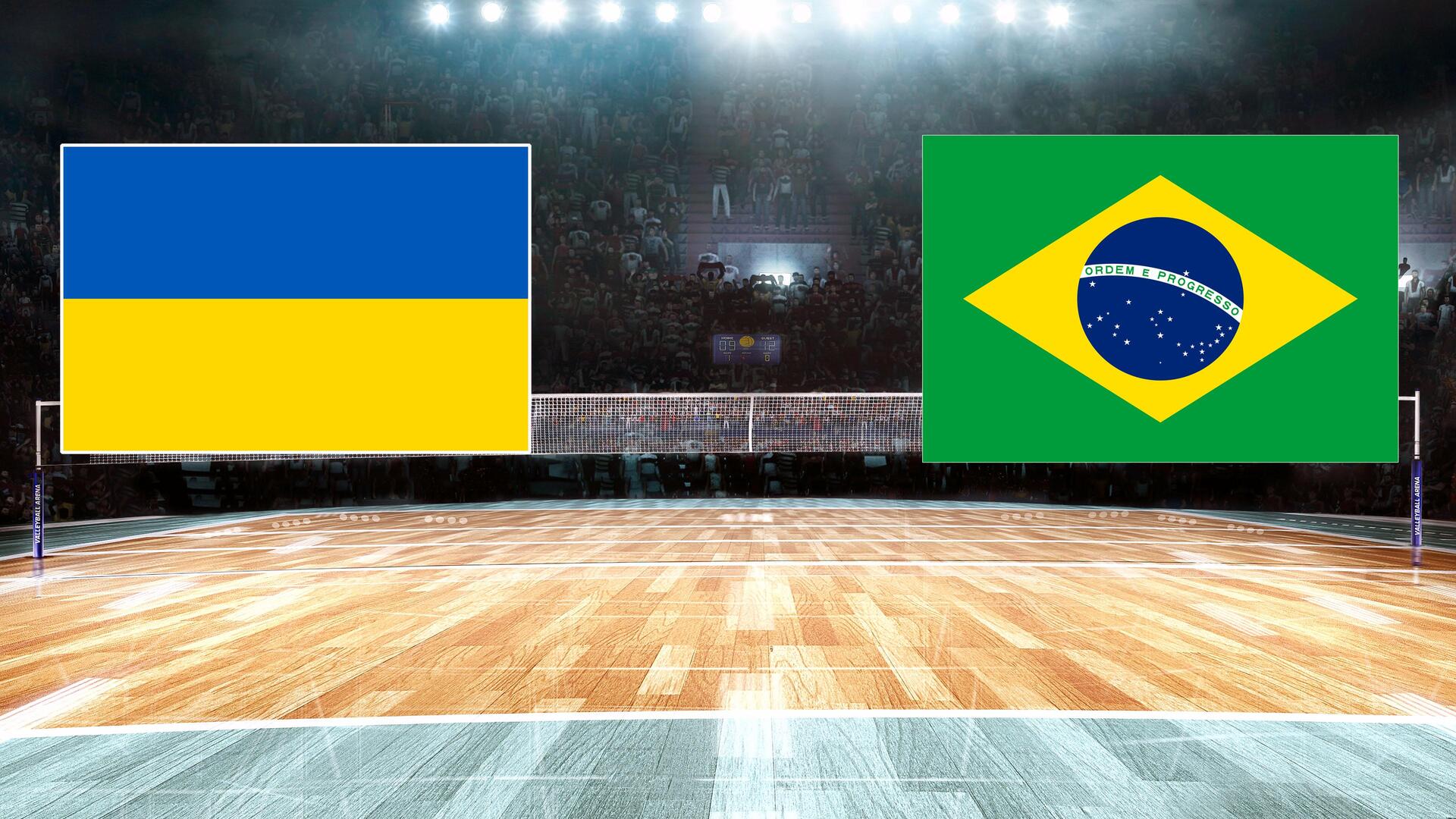 Ucrânia x Brasil - Liga das Nações de Vôlei Masculino : Ucrânia x Brasil