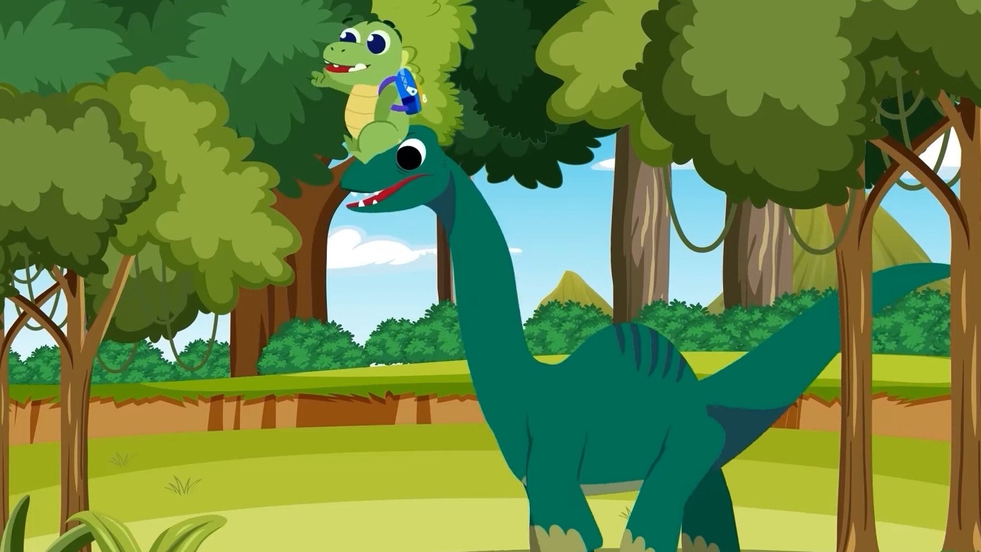 Nino Dino - Na Terra dos Dinossauros : Música do Braquiossauro