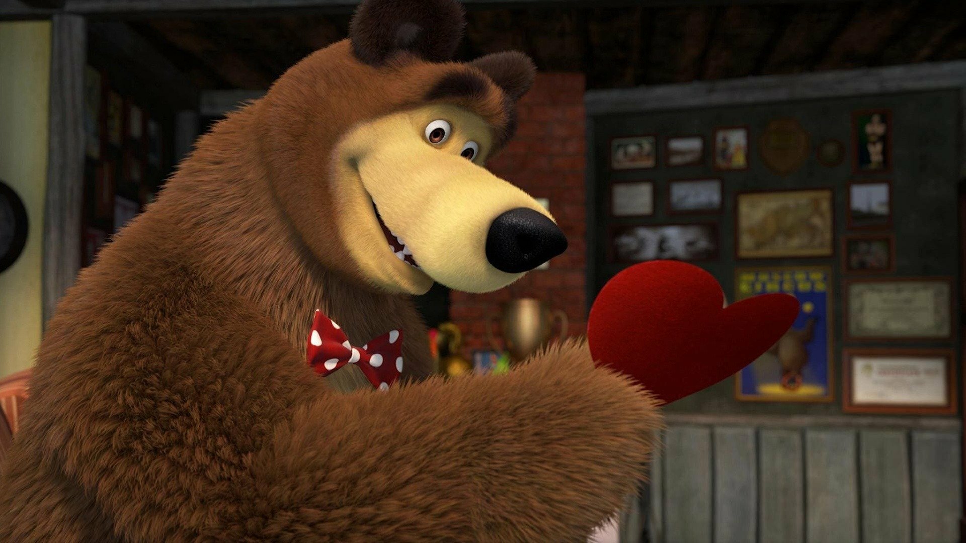 Masha e o Urso : Urso Apaixonado